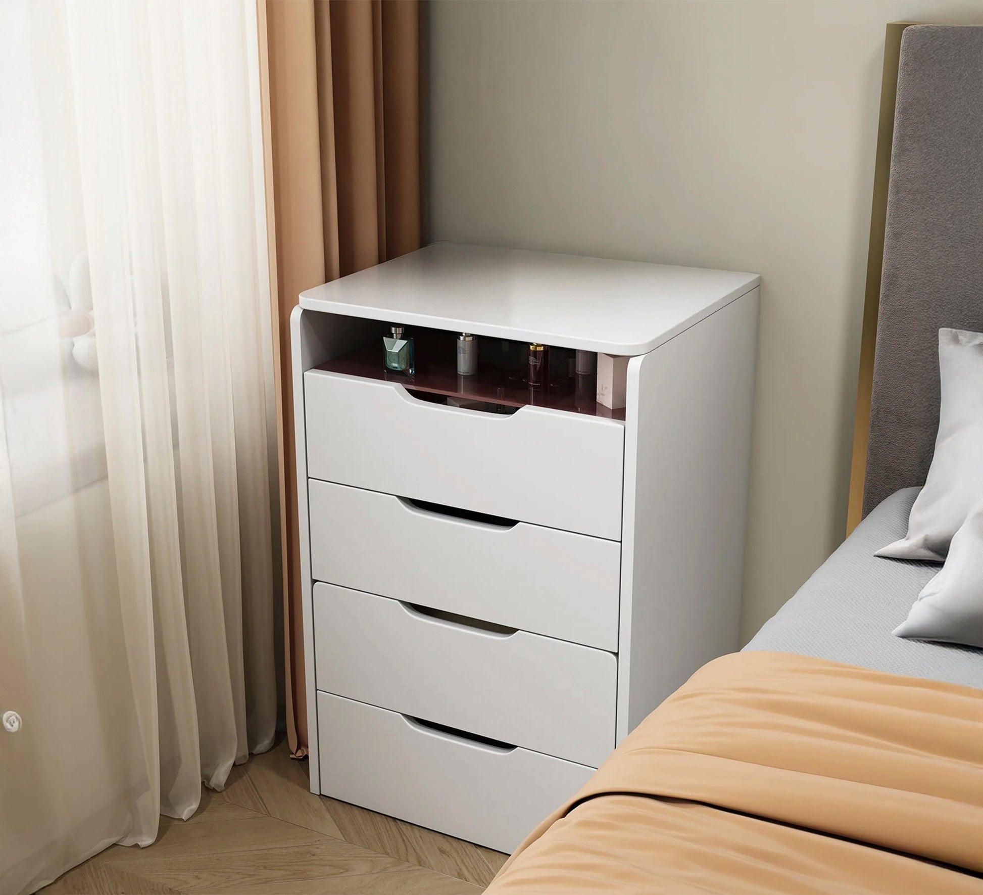Genuine space - saving dressing table - Vitrine Furniture - Makeup Vanities