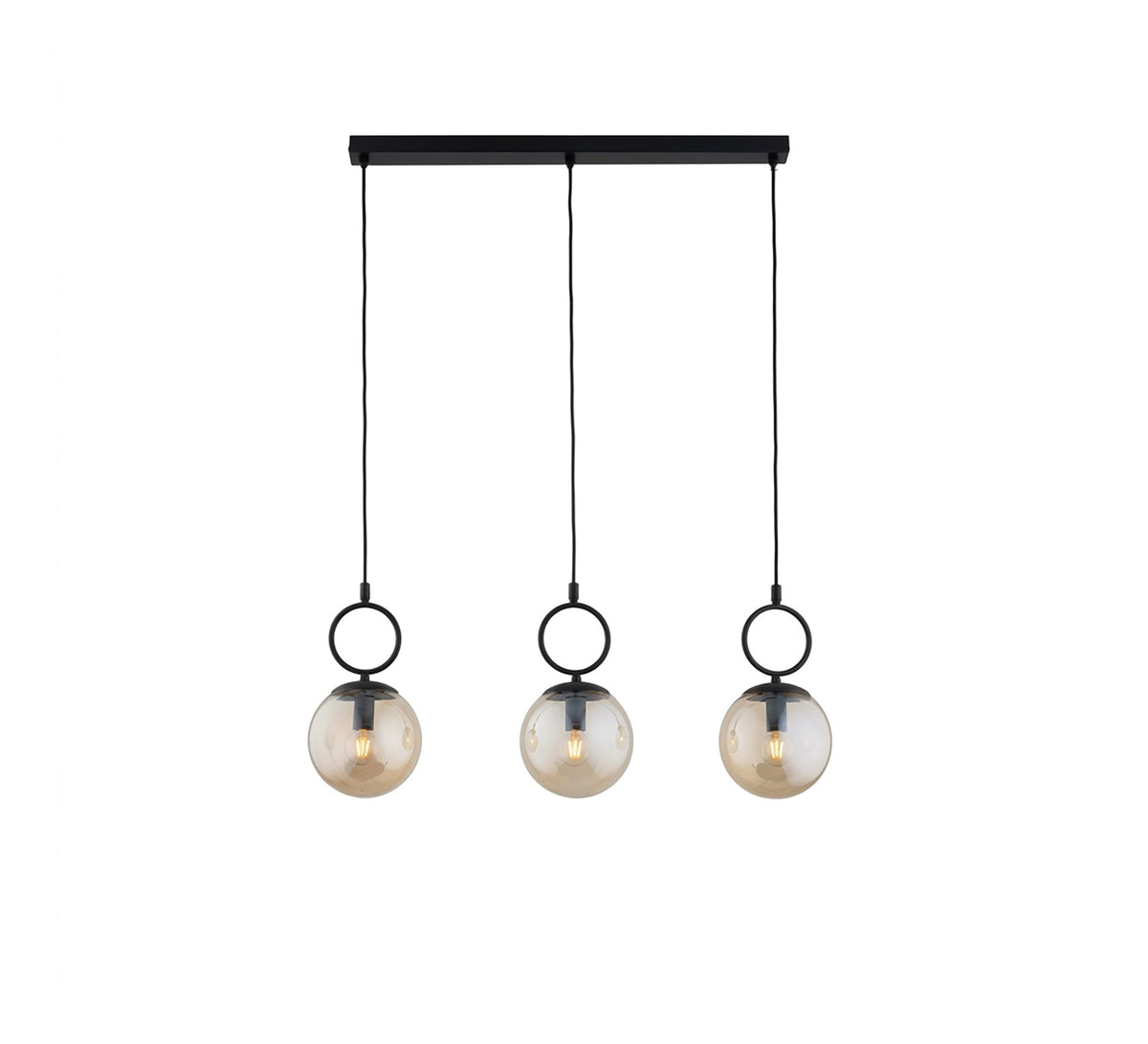 Geometric 3-light ceiling chandelier - Vitrine Furniture - Ceiling lights