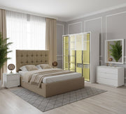 Glass - Door Wardrobe for Master Bedrooms - Vitrine Furniture - 