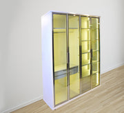 Glass - Door Wardrobe for Master Bedrooms - Vitrine Furniture - 