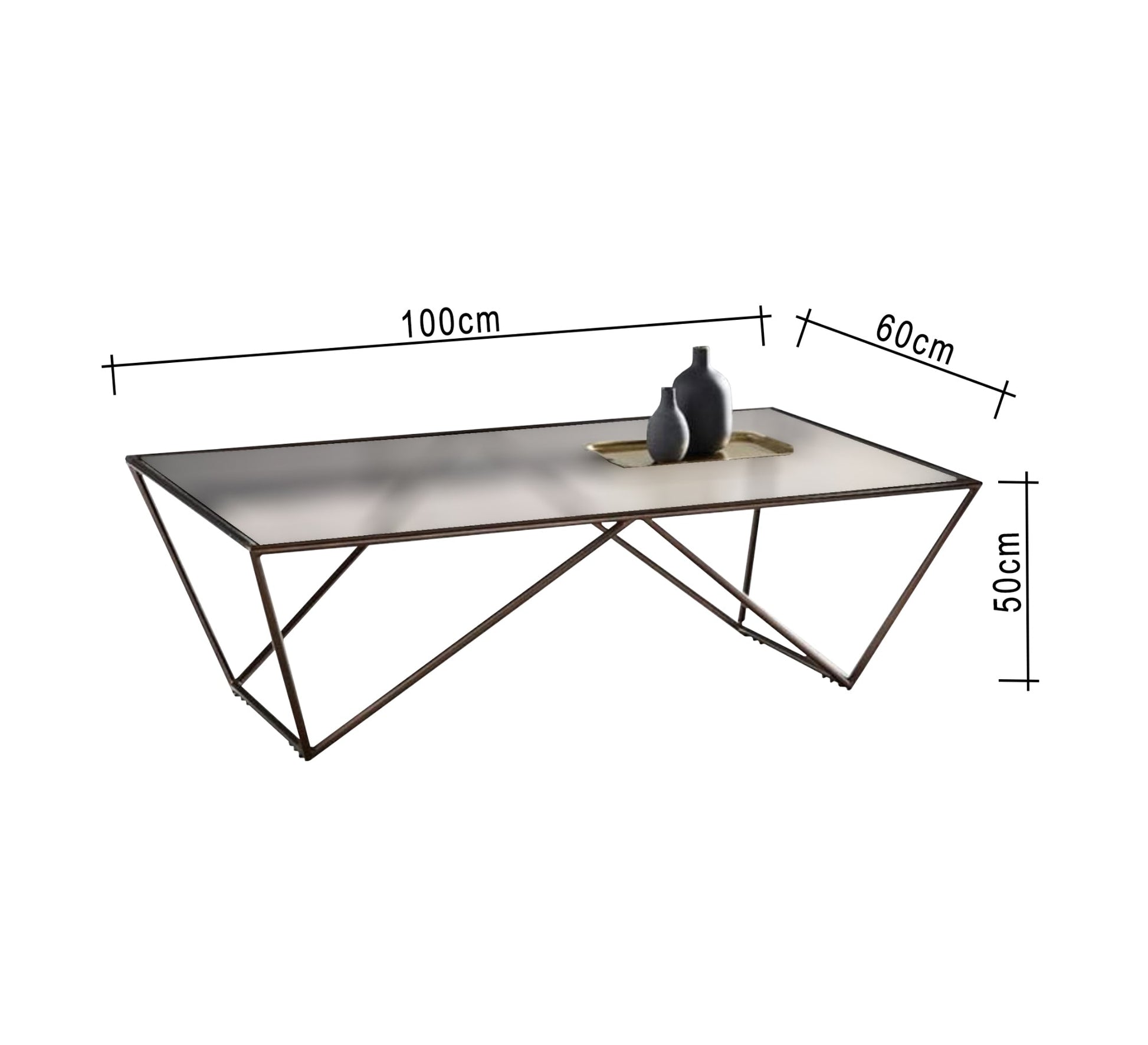 Glass - Top Center Table - Vitrine Furniture - Furniture