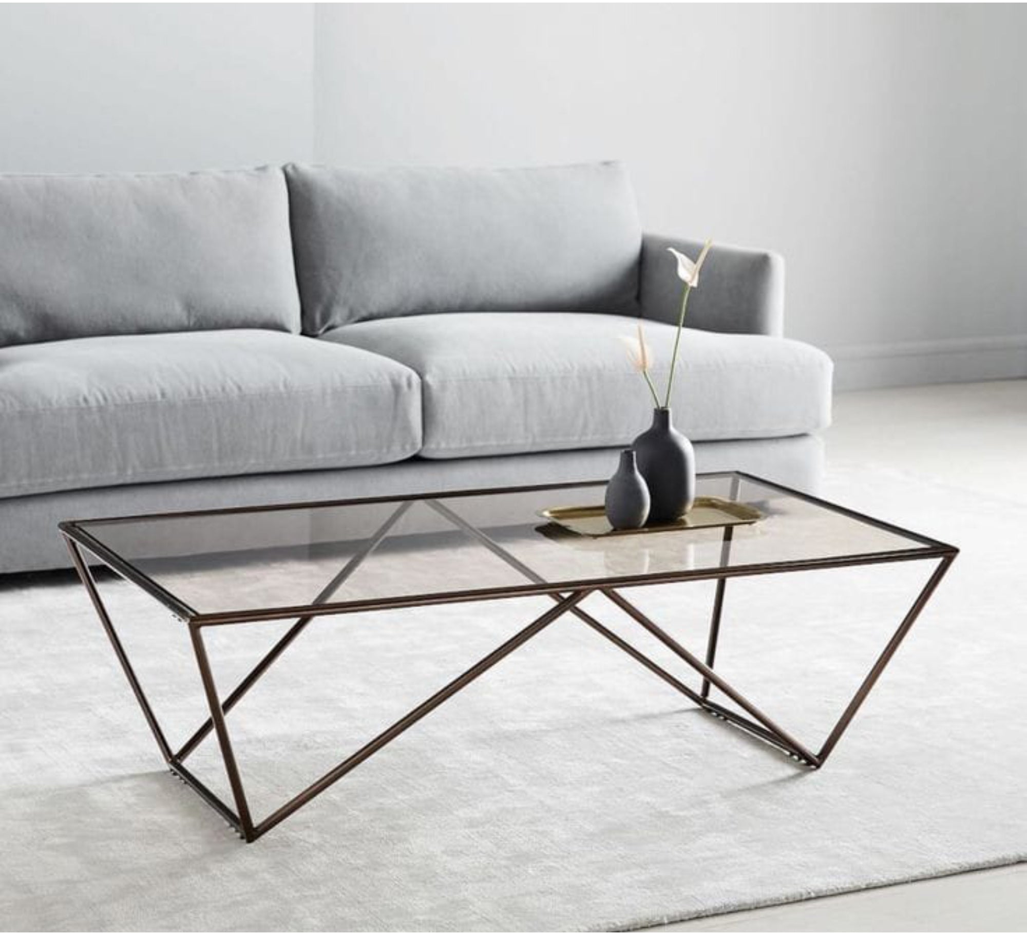 Glass - Top Center Table - Vitrine Furniture - Furniture