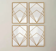 GleamGaze Reflective Masterpiece Mirror Set - Elegant Design - Vitrine Furniture - Décor
