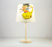 Goku Lamp: The Anime Hero Lights Up Your Room with a Beige Base - Vitrine Furniture - Lighting