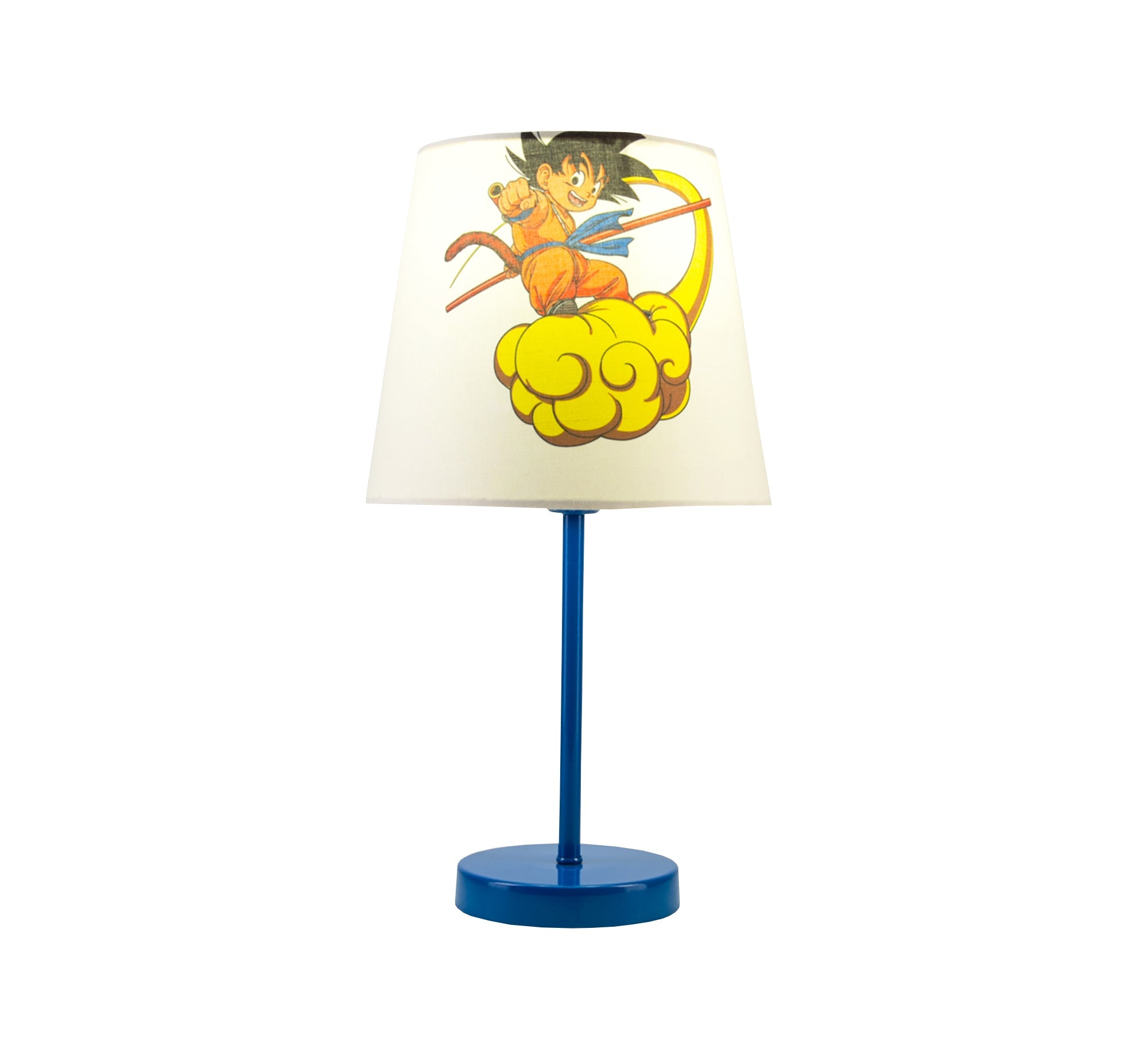 Goku Lamp: The anime hero lights up your room with a blue base. - Vitrine Furniture - Lighting