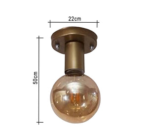 Gold ceiling lamp - Vitrine Furniture - Lighting