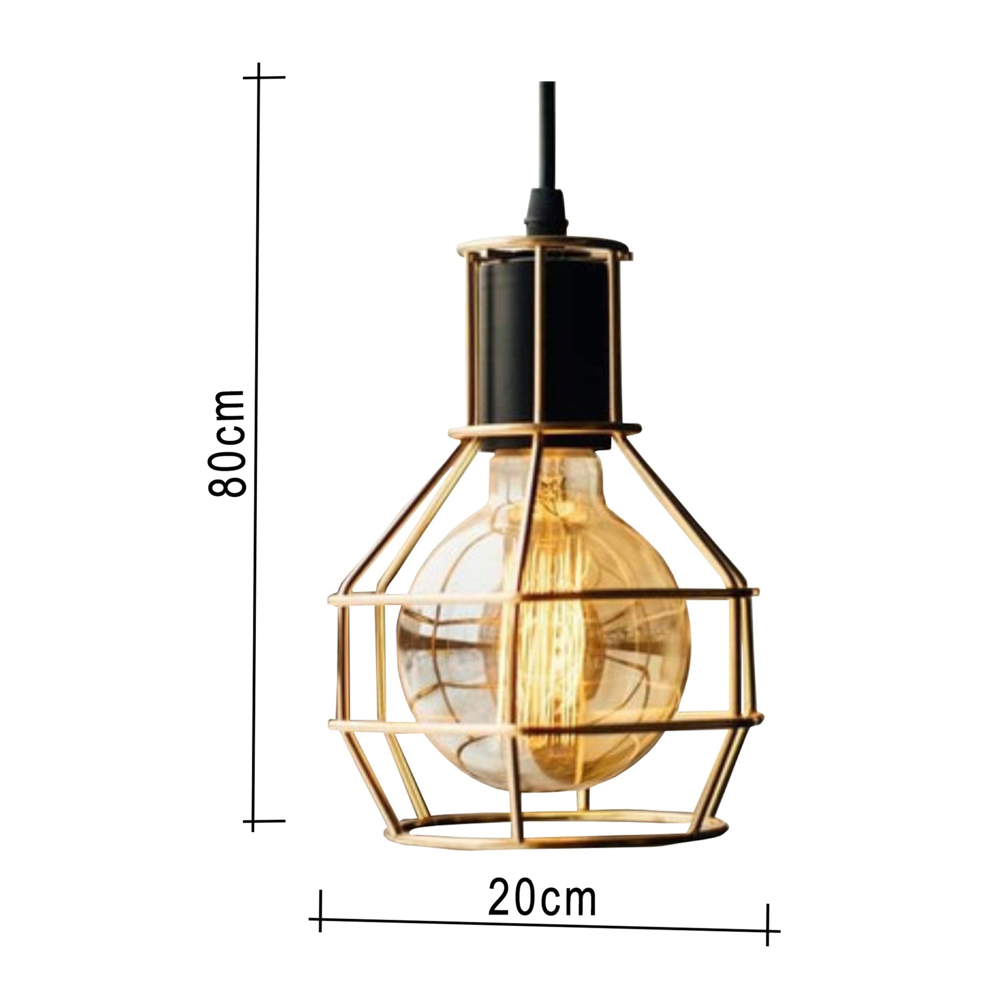 Gold circular ceiling chandelier - Vitrine Furniture - Lighting