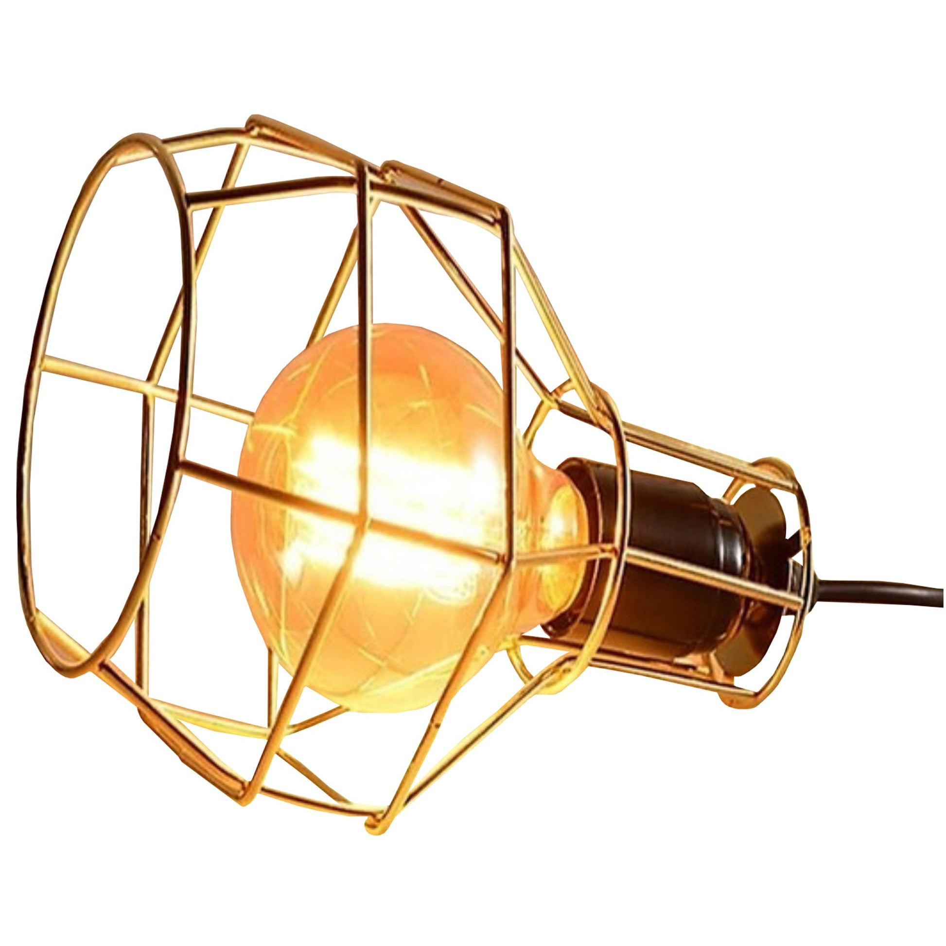 Gold circular ceiling chandelier - Vitrine Furniture - Lighting
