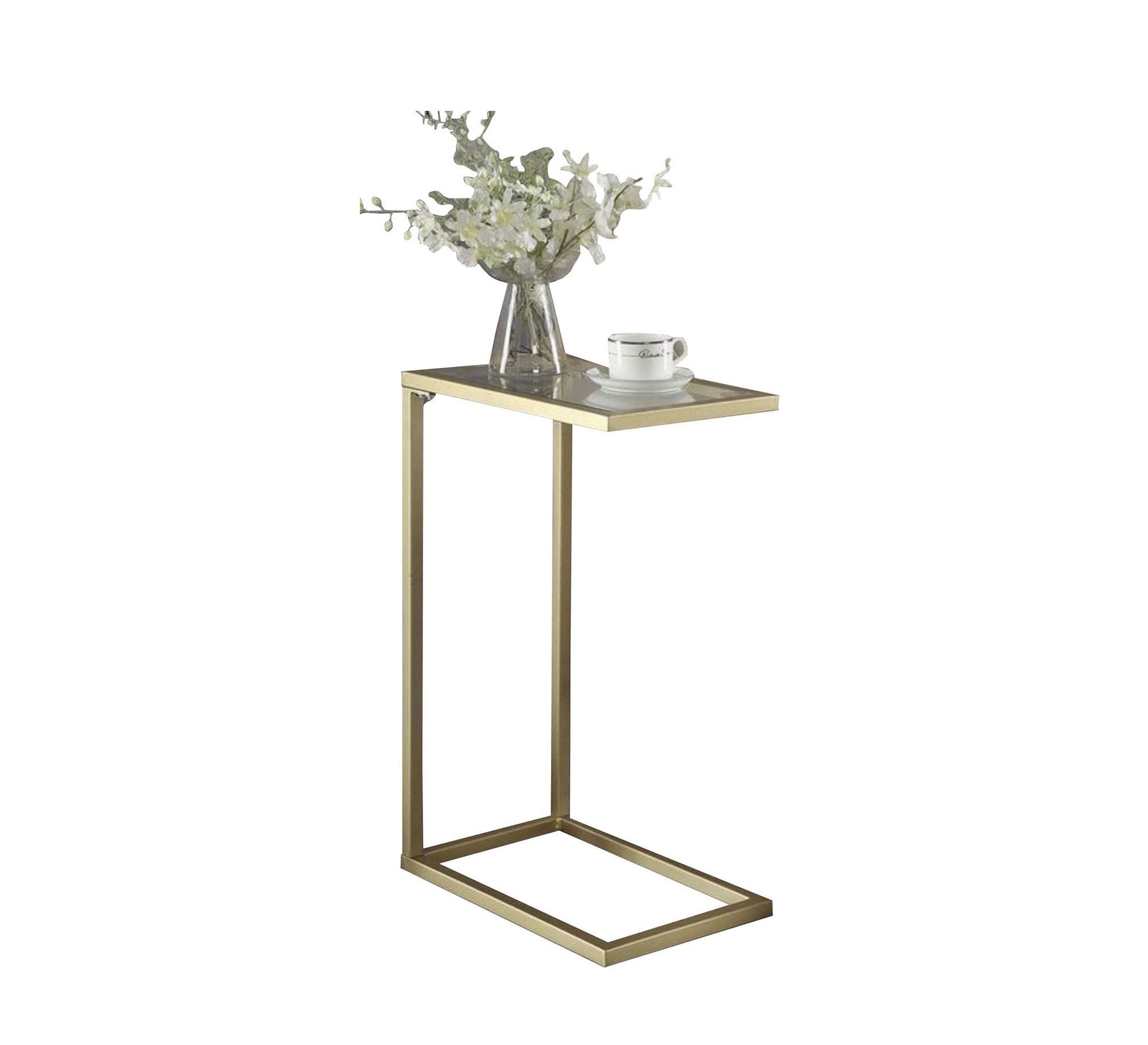Gold side table - Vitrine Furniture - Furniture