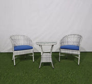 Gray and blue outdoor seating set - Vitrine Furniture - Outdoor Products