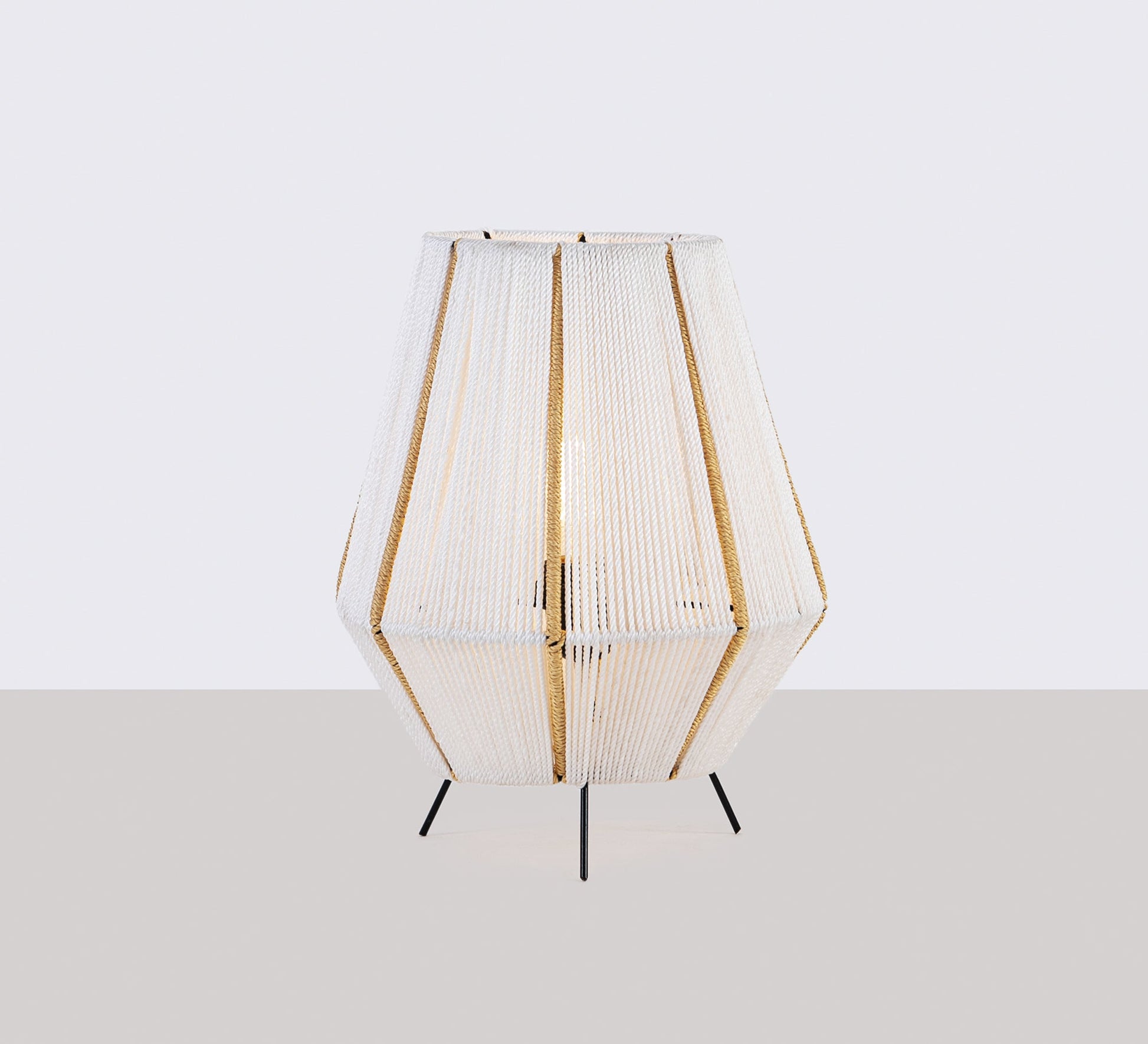 Gray and pink lampshade - Vitrine Furniture - Lighting