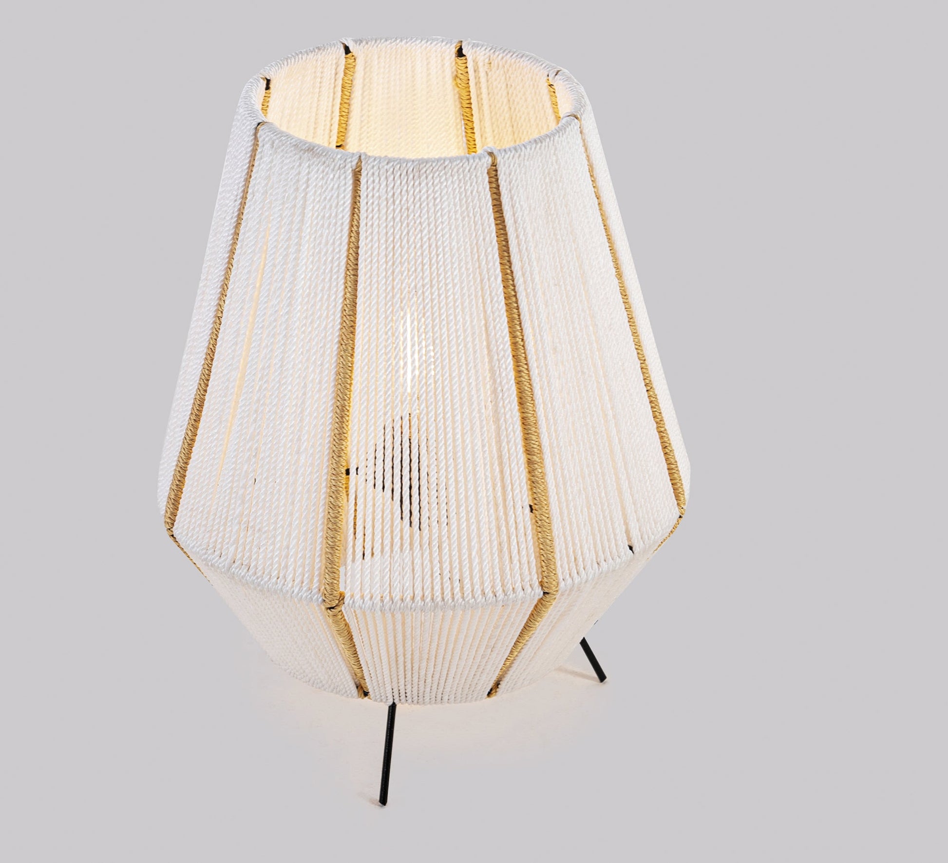 Gray and pink lampshade - Vitrine Furniture - Lighting