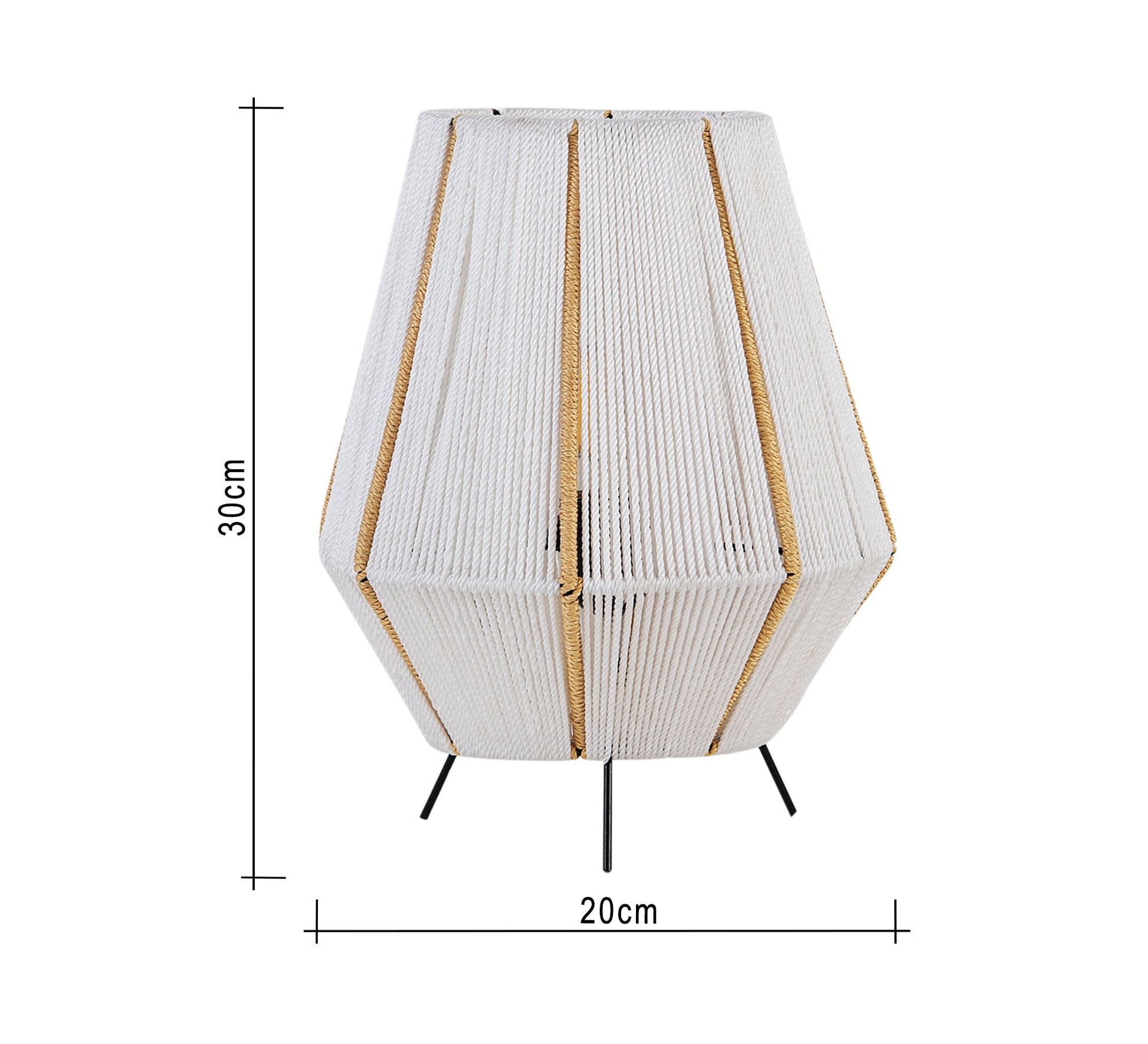 Gray and pink lampshade - Vitrine Furniture - Lighting