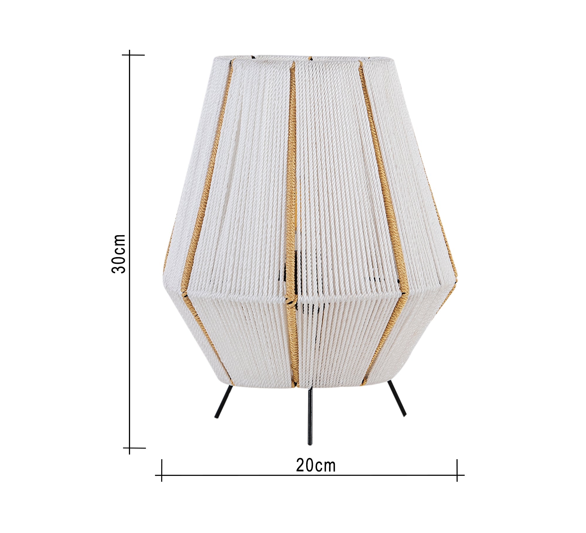 Gray and pink lampshade - Vitrine Furniture - Lighting