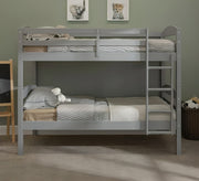 Gray bunk bed - Vitrine Furniture - Furniture