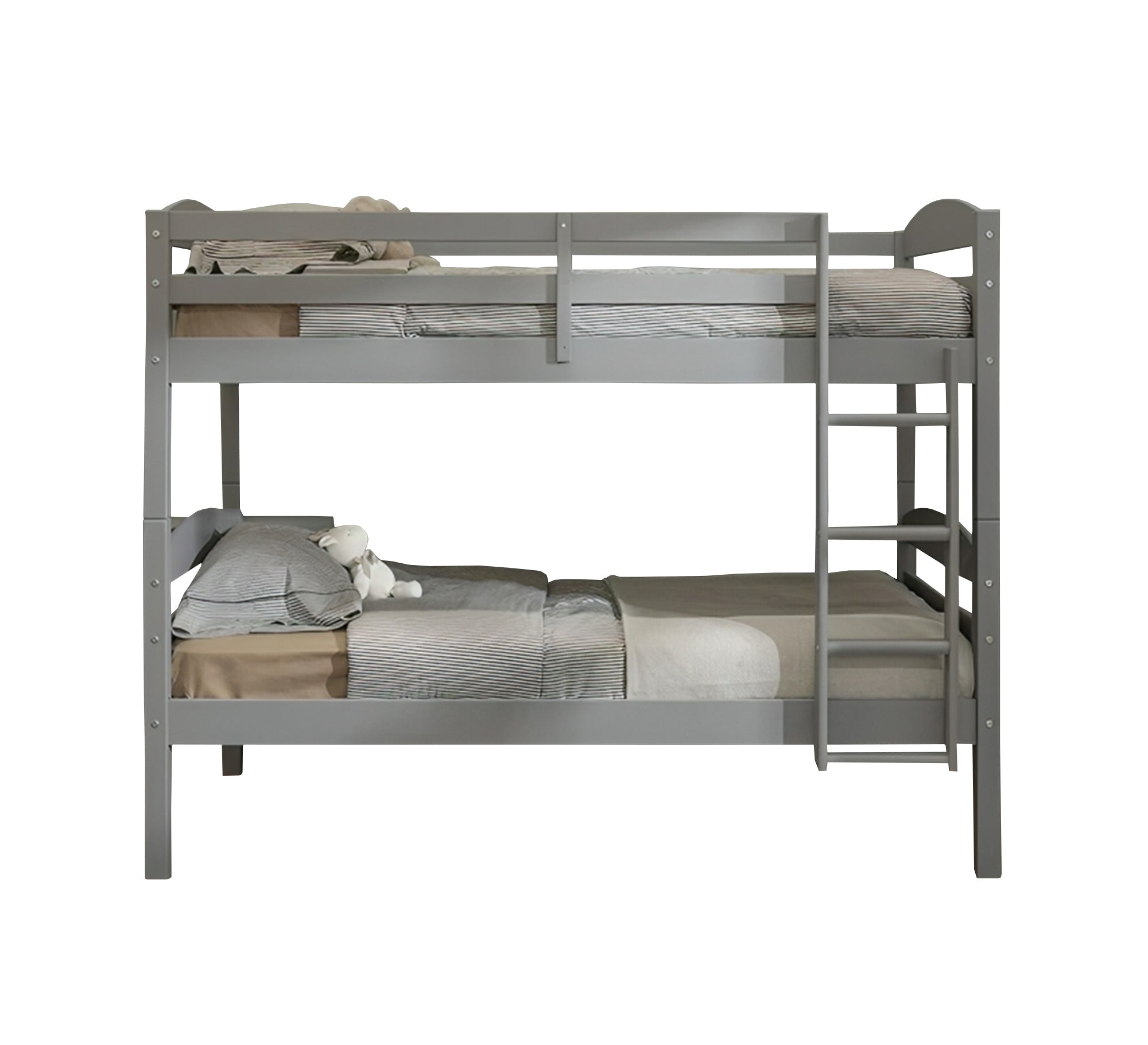 Gray bunk bed - Vitrine Furniture - Furniture