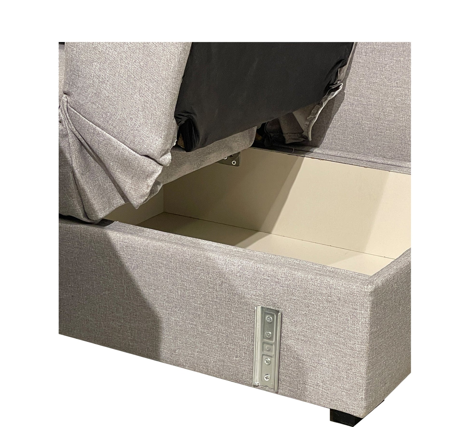 Gray Chair, Armrests, Unique Design - Vitrine Furniture - Furniture