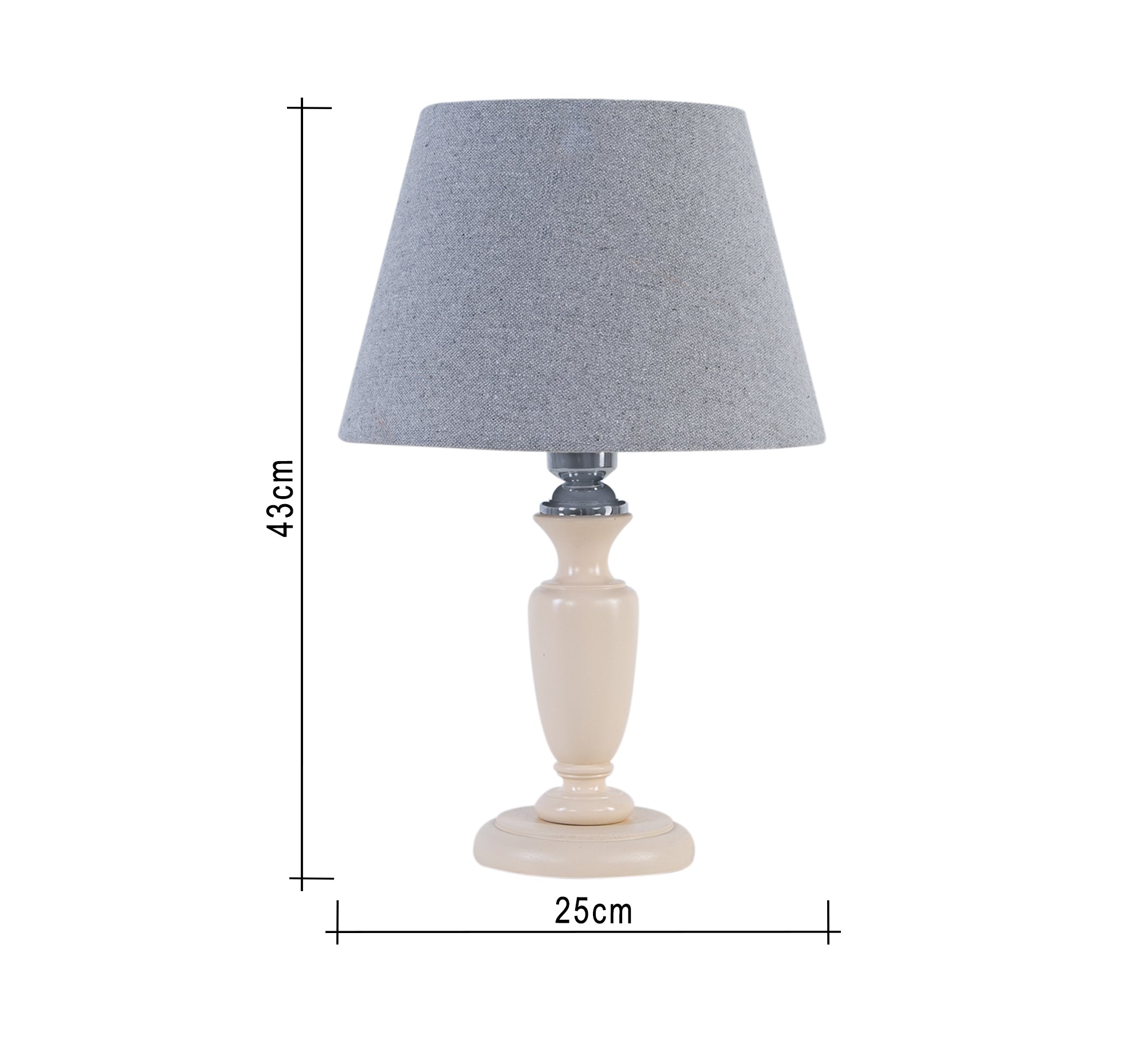 Gray desk lamp - Vitrine Furniture - Lighting