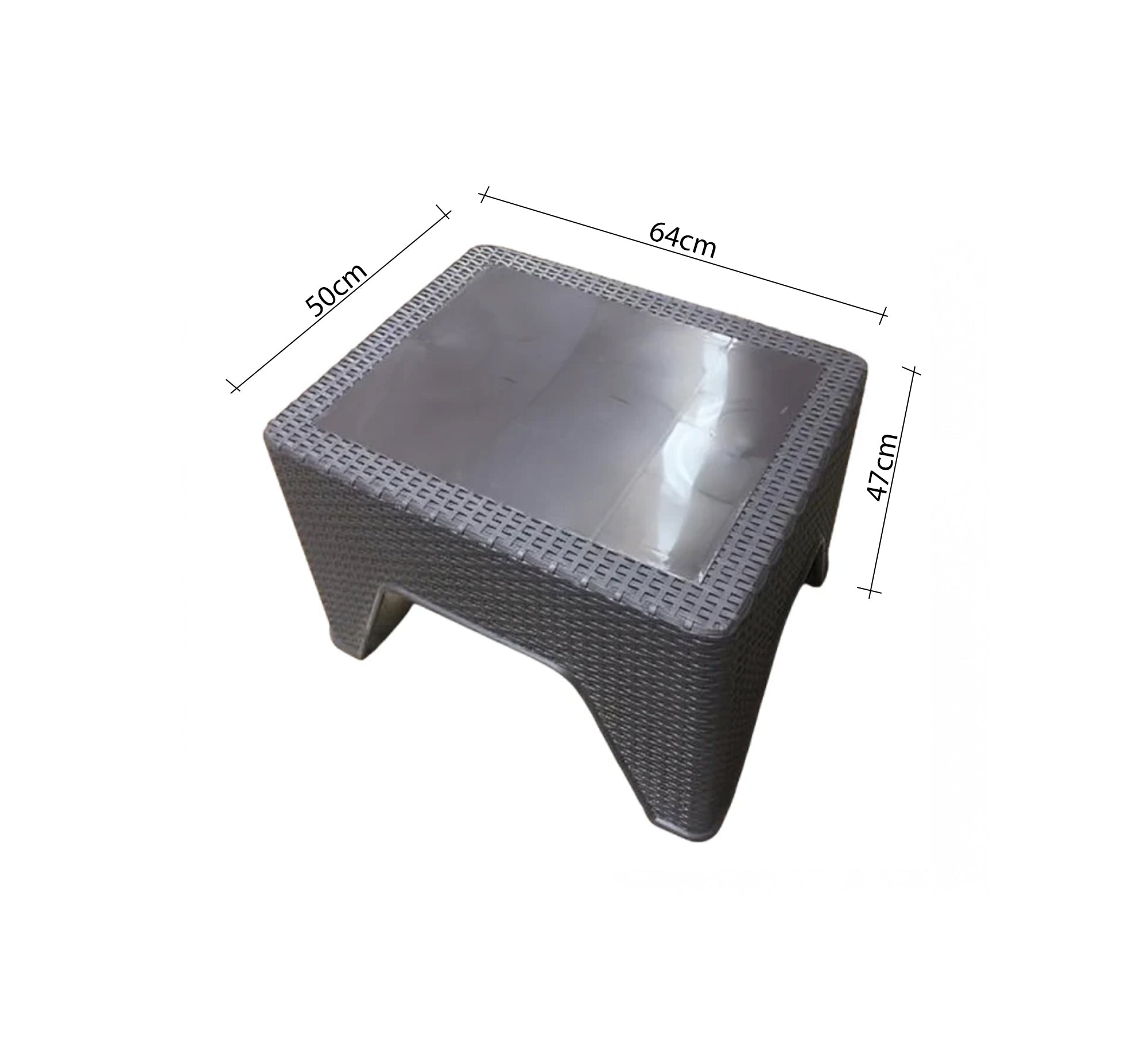 Gray outdoor set with four chairs and a table - Vitrine Furniture - Outdoor Products