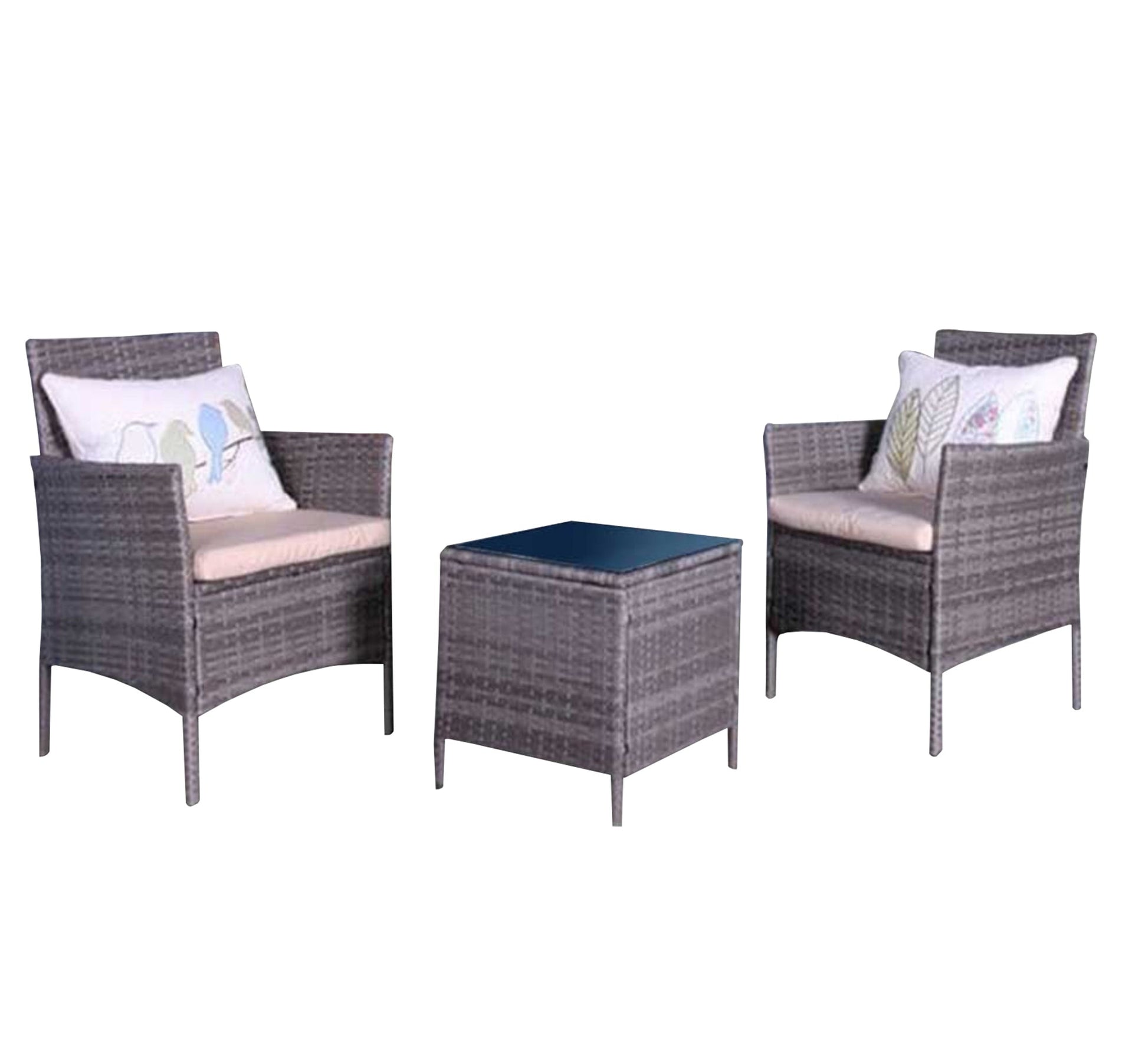 Gray outdoor studio set - Vitrine Furniture - Outdoor Products