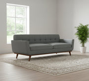 Gray sofa with slanted legs - Vitrine Furniture - Living room Sofas
