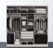 Gray Space Dresser: Elegant, Practical, Open Design - Vitrine Furniture - Furniture