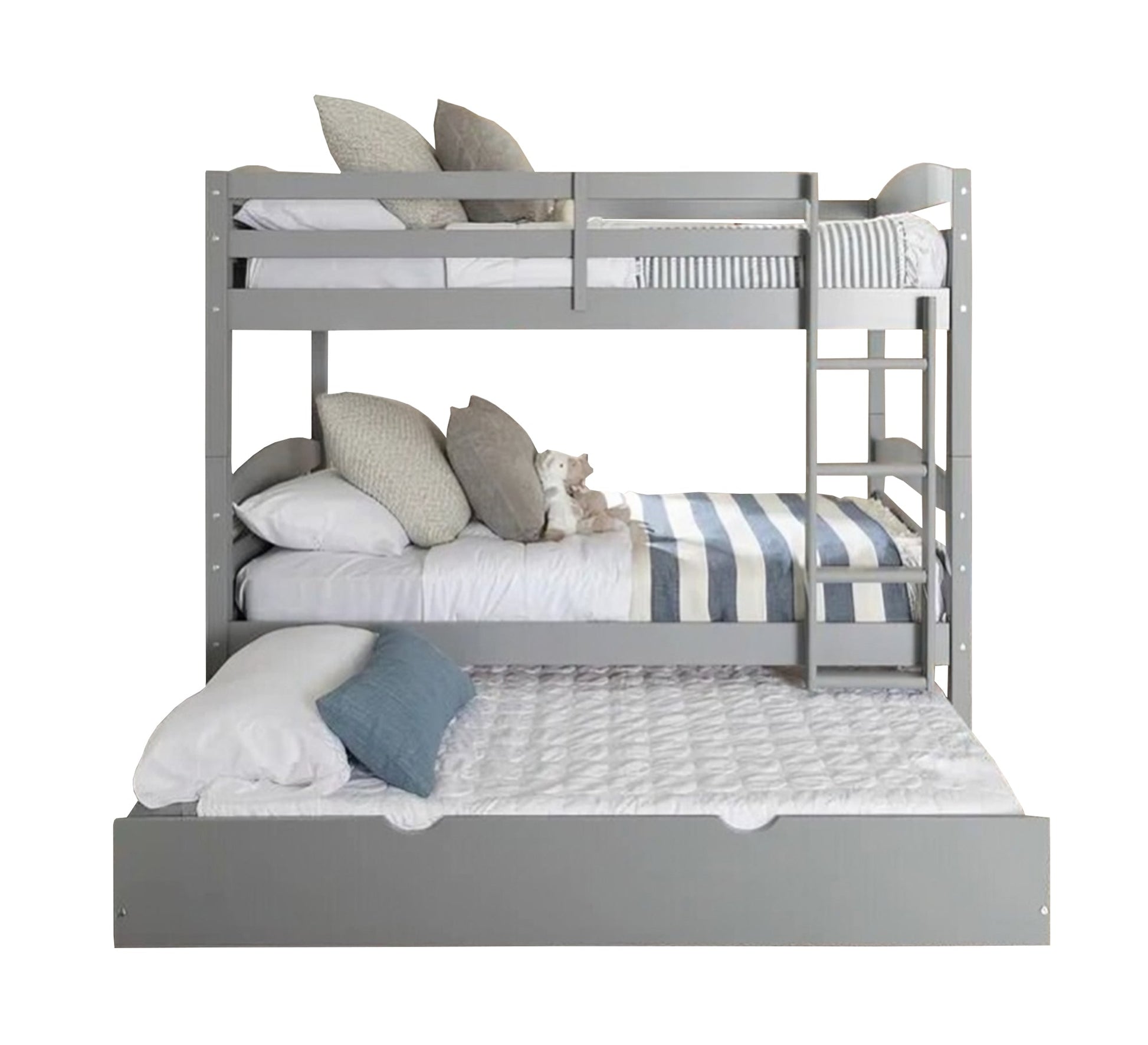 Gray three stories bed - Vitrine Furniture - Furniture