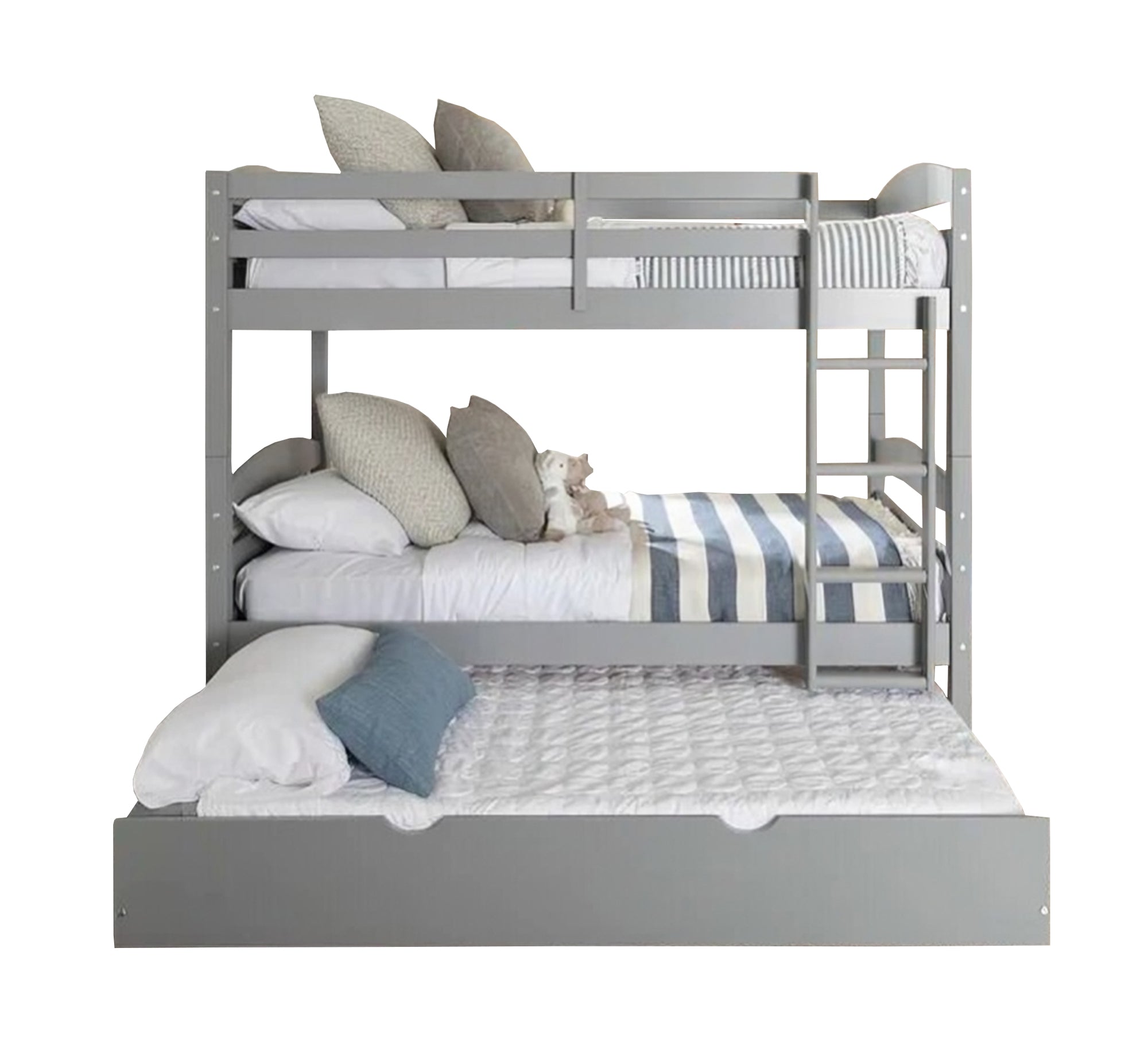 Gray three stories bed - Vitrine Furniture - Furniture