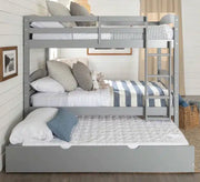 Gray three stories bed - Vitrine Furniture - Furniture