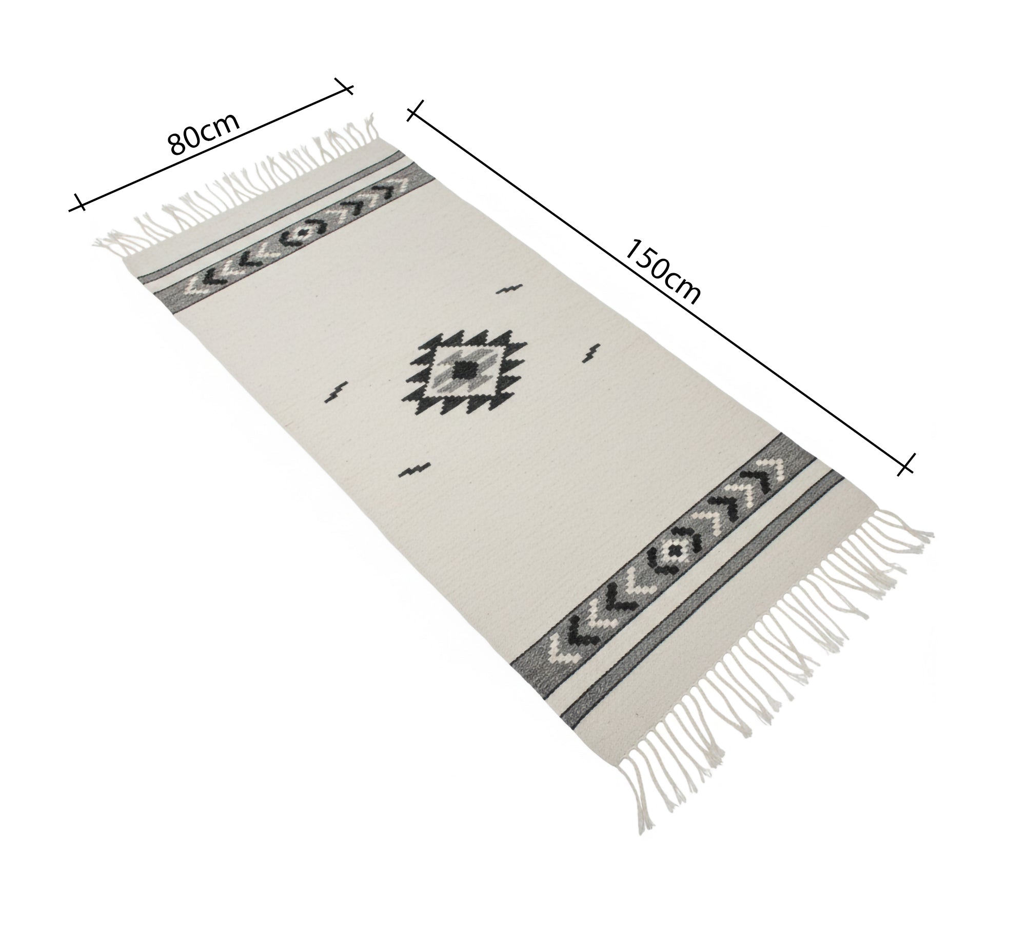 Gray, traditional American style rug - Vitrine Furniture - Accessories