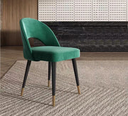 Green upholstered chair - Vitrine Furniture - Furniture