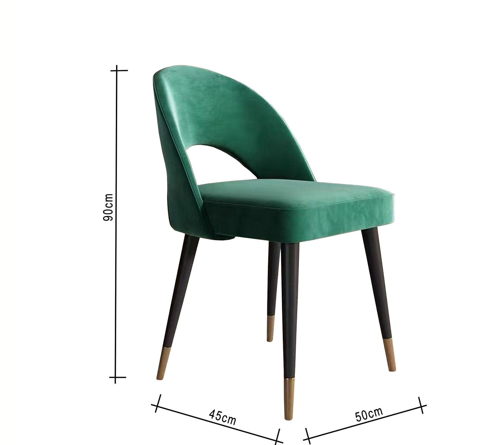 Green upholstered chair - Vitrine Furniture - Furniture