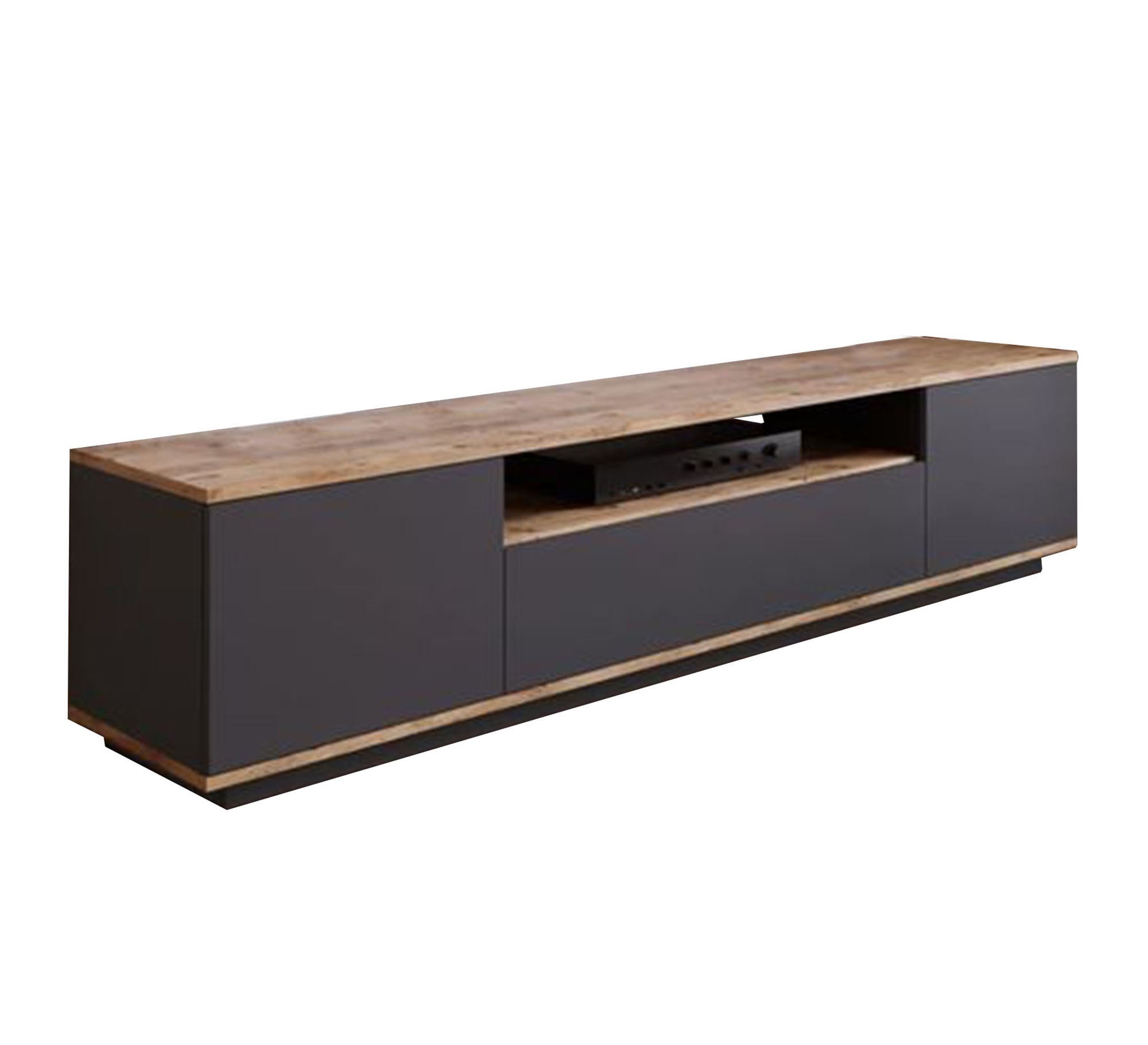 Grey - Beige TV Table: Chic and Functional Design - Vitrine Furniture - Furniture