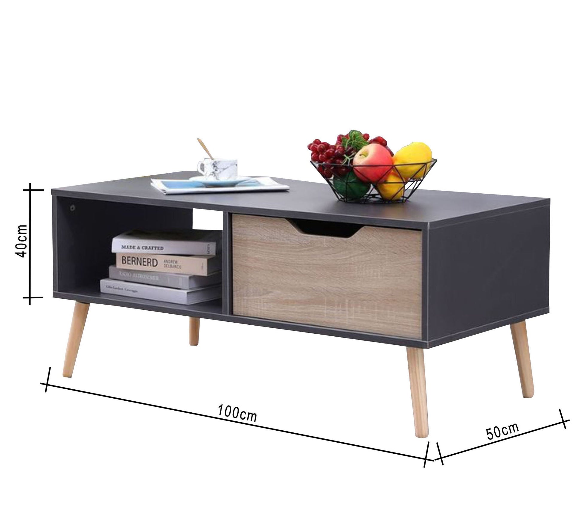 Grey coffee table - Vitrine Furniture - Furniture