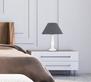 Grey Cone Table Lamp - Vitrine Furniture - Lighting