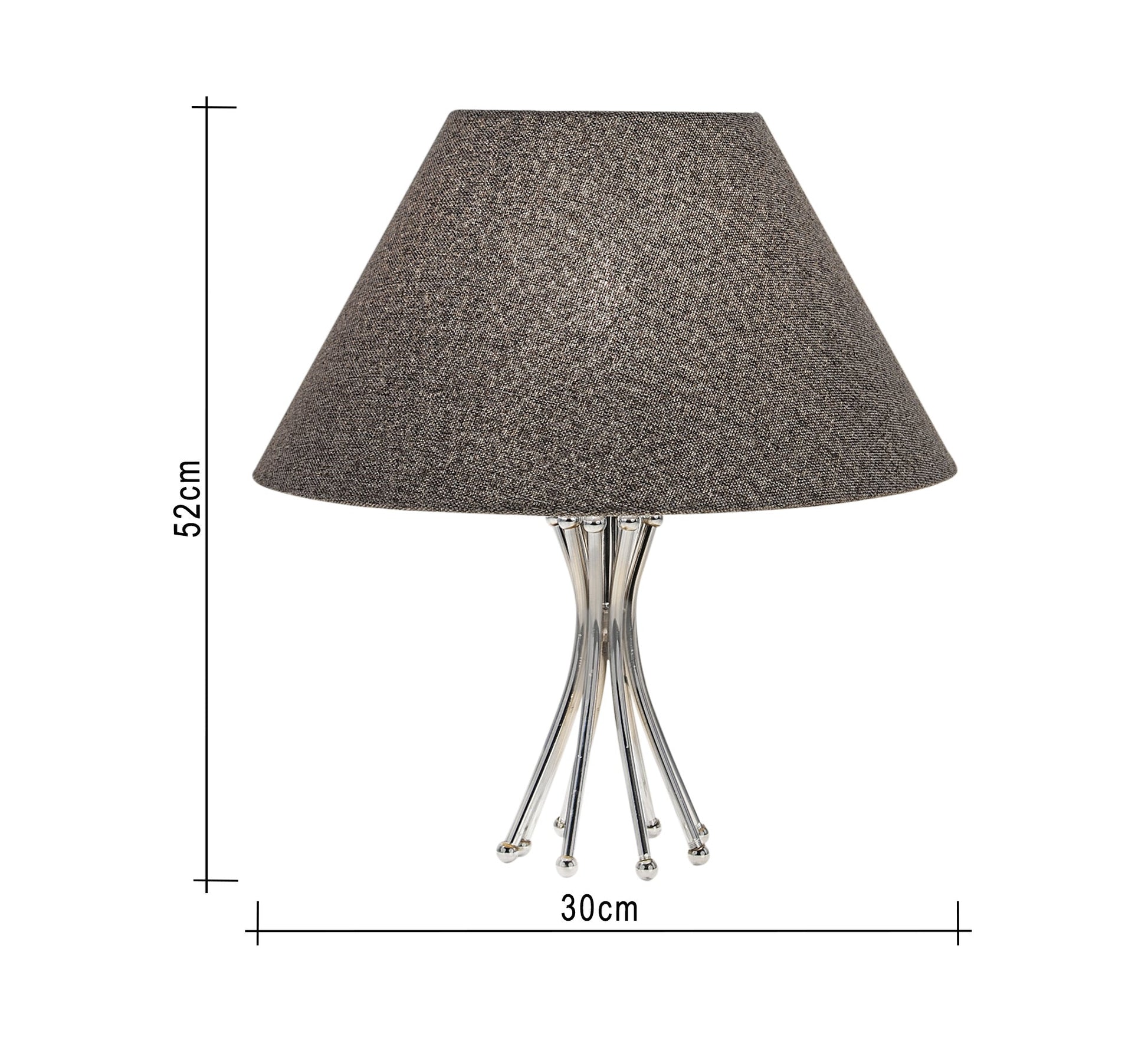 Grey conical lampshade - Vitrine Furniture - Lighting