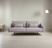 Grey sofa with a simple, light, contemporary design - Vitrine Furniture - Furniture