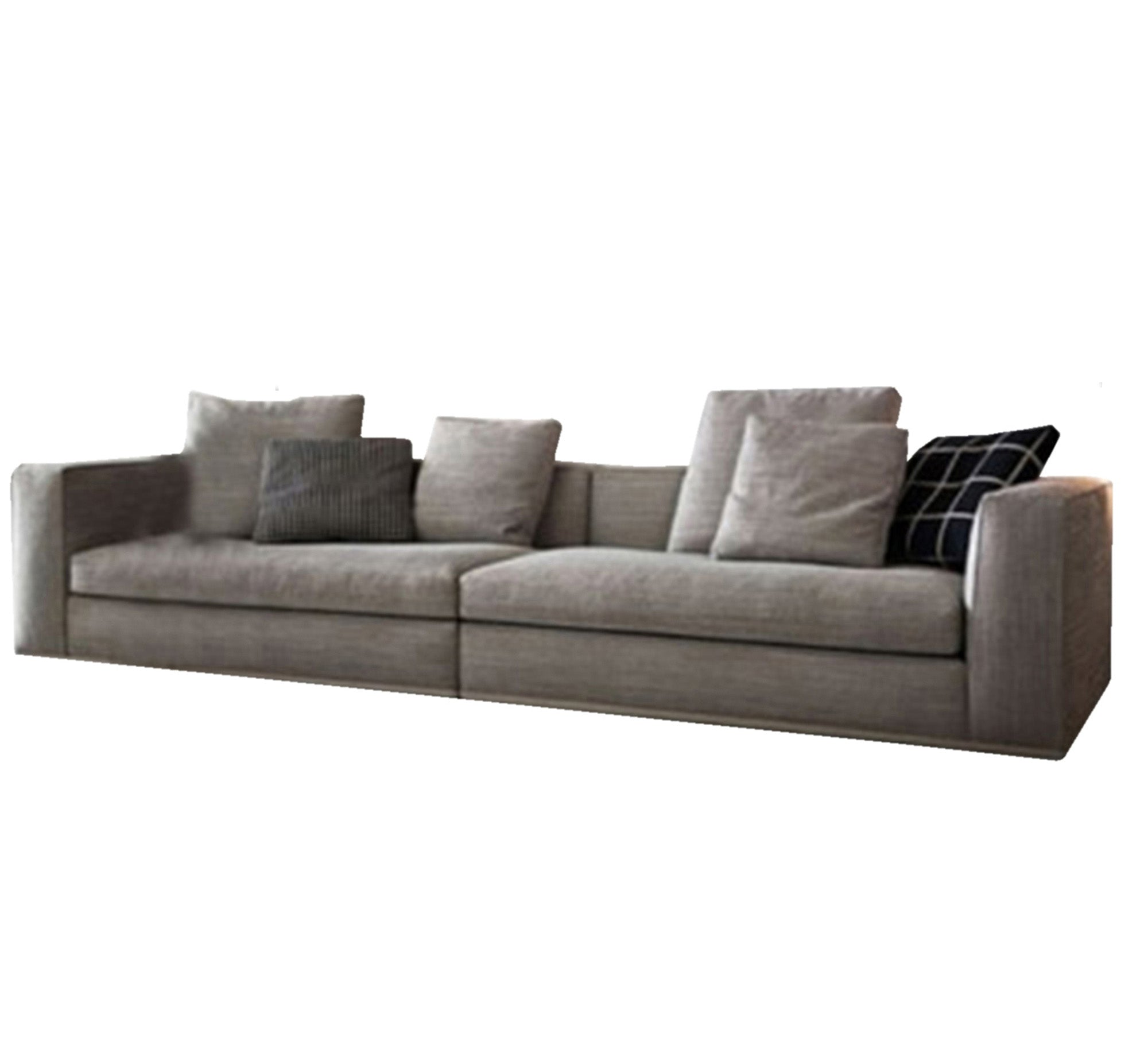 Grey Unique sofa - Vitrine Furniture - L - shape sofa set