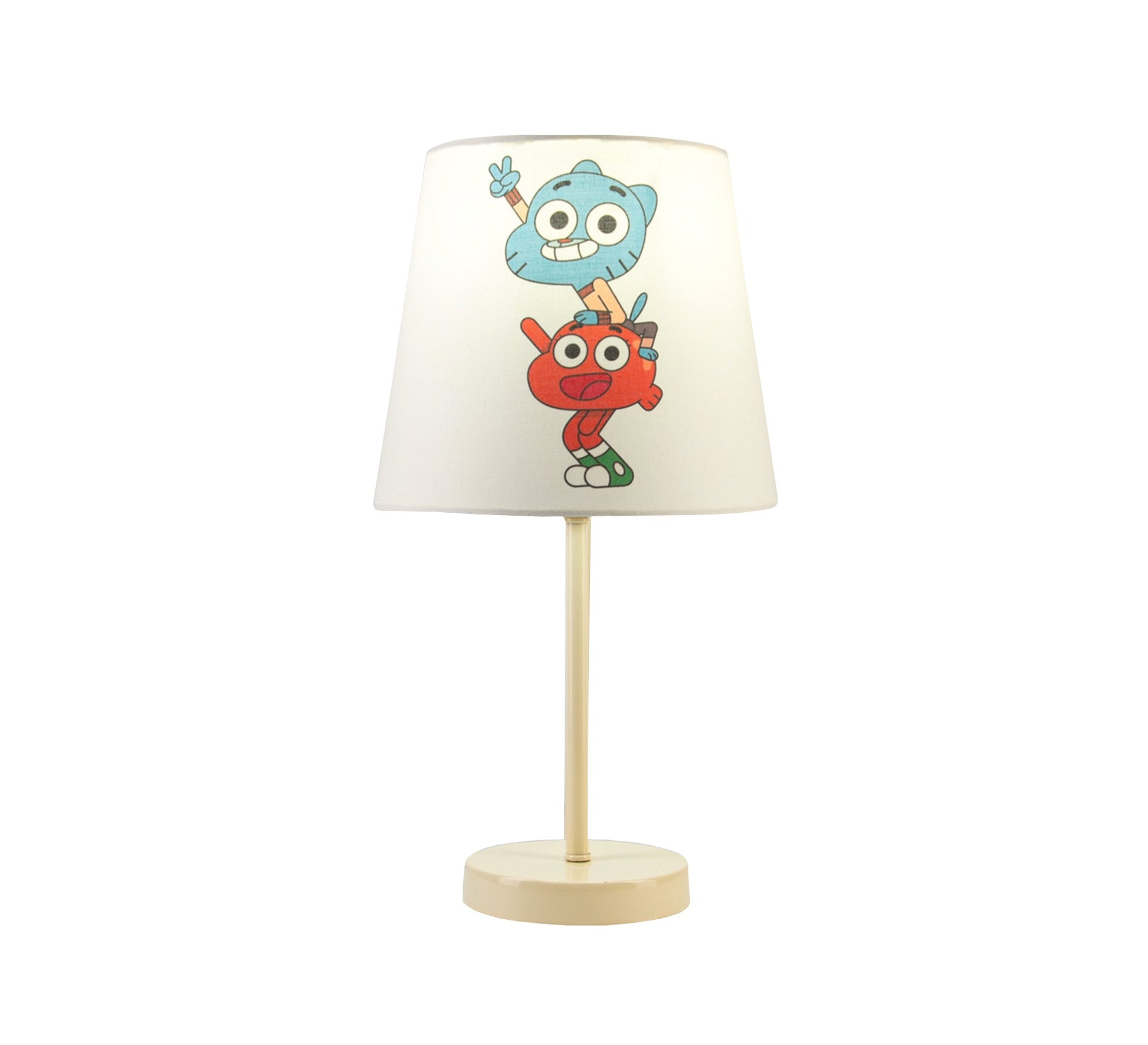 Gumball and Darwin Lamp: Cheerful cartoon design with a beige base - Vitrine Furniture - Lighting