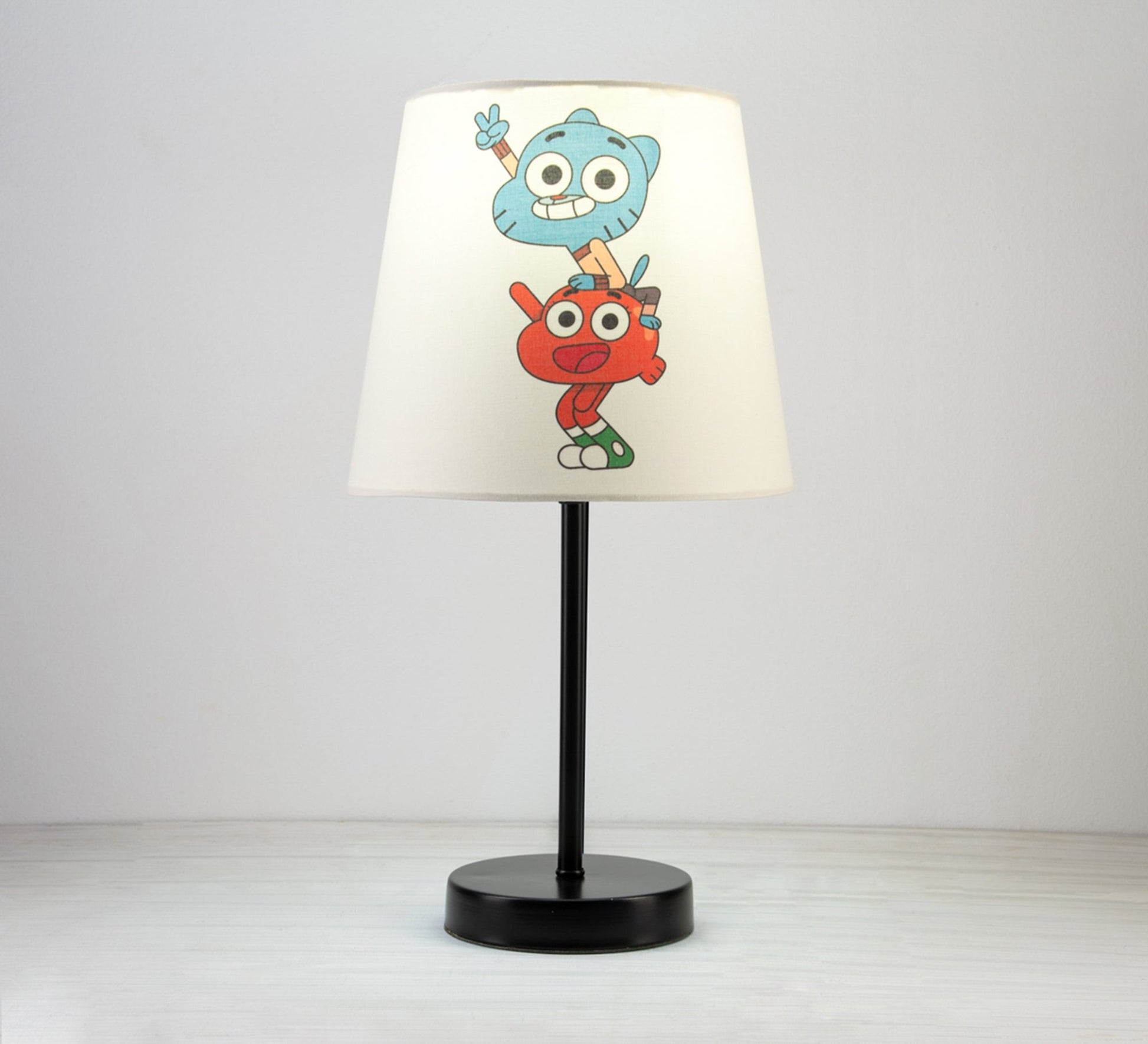 Gumball and Darwin Lamp: Cheerful cartoon design with a black base - Vitrine Furniture - Lighting