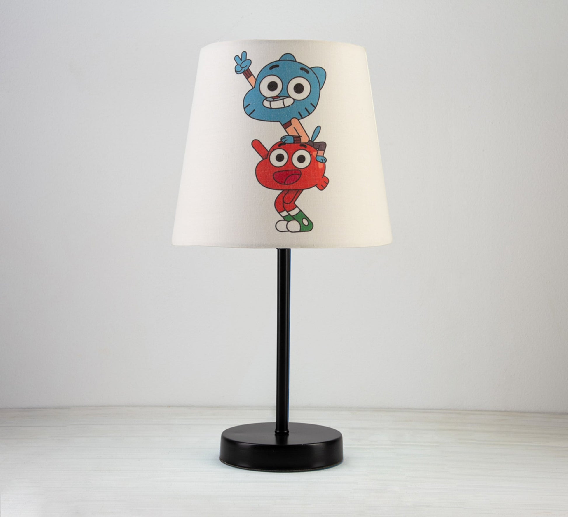 Gumball and Darwin Lamp: Cheerful cartoon design with a black base - Vitrine Furniture - Lighting