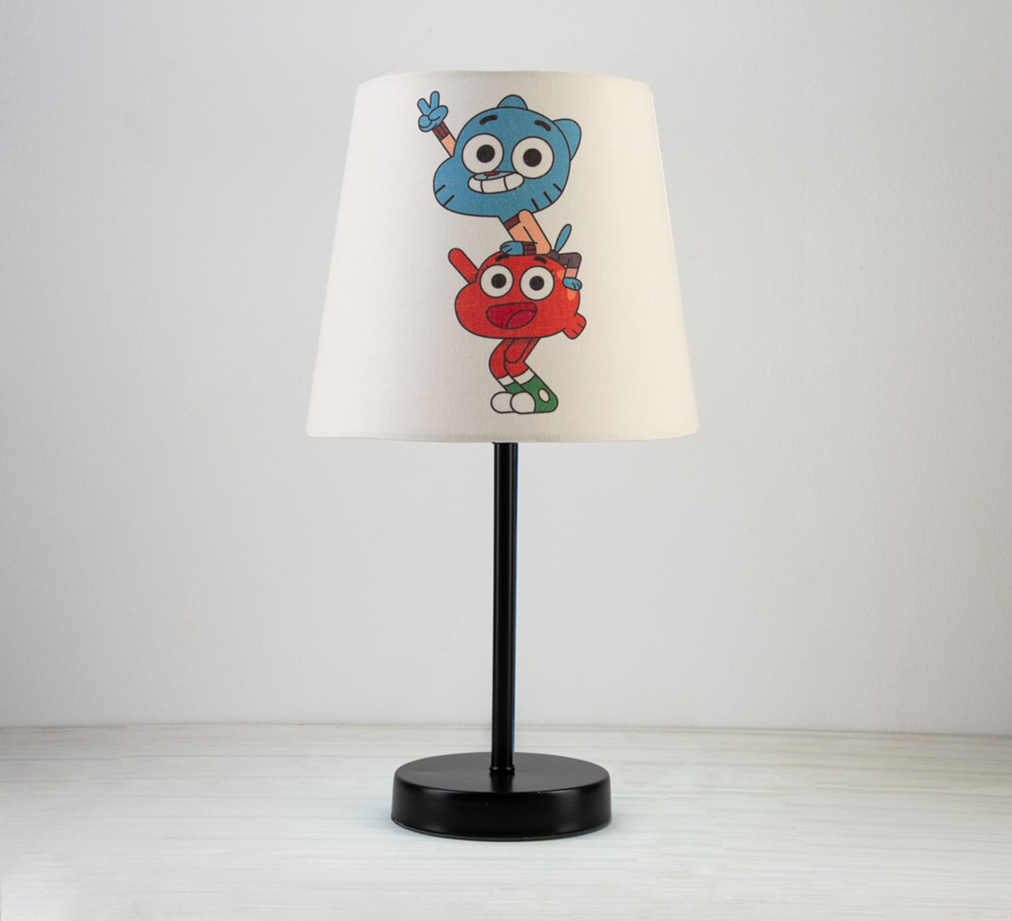 Gumball and Darwin Lamp: Cheerful cartoon design with a black base - Vitrine Furniture - Lighting