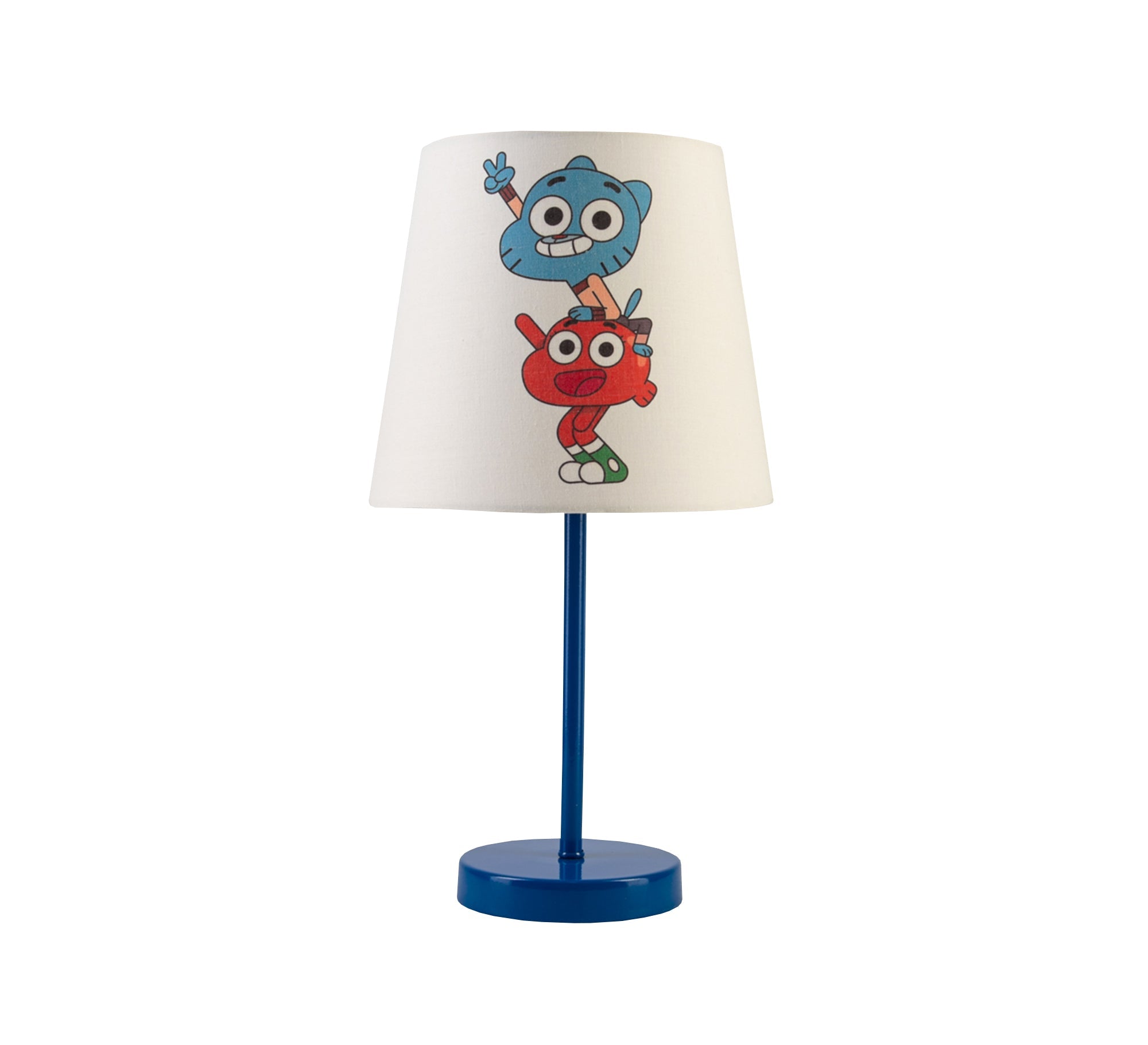 Gumball and Darwin Lamp: Cheerful cartoon design with a blue base - Vitrine Furniture - Lighting