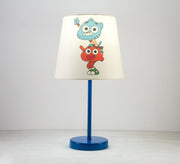 Gumball and Darwin Lamp: Cheerful cartoon design with a blue base - Vitrine Furniture - Lighting