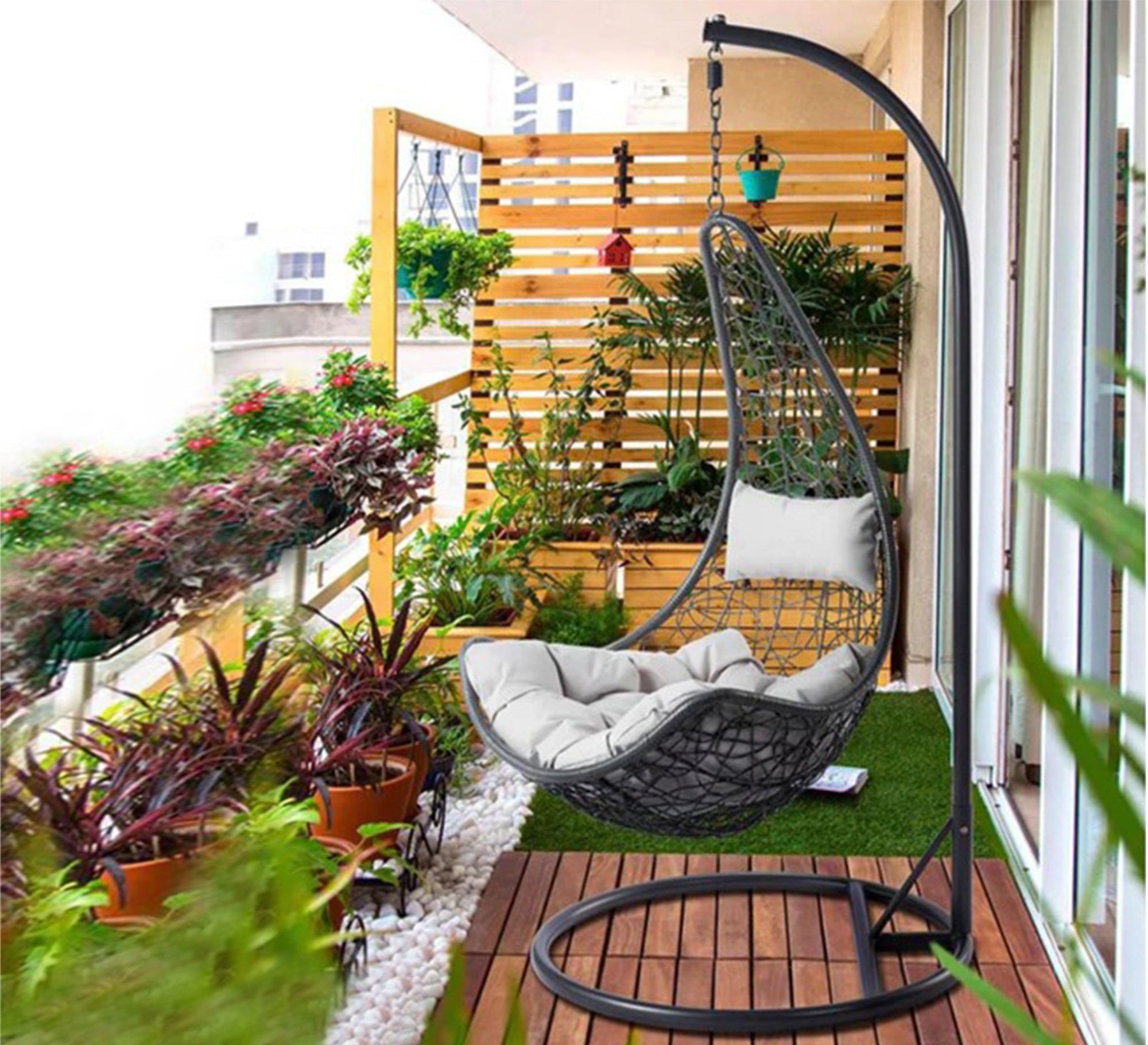 Half moon swing chair - Vitrine Furniture - Outdoor Products