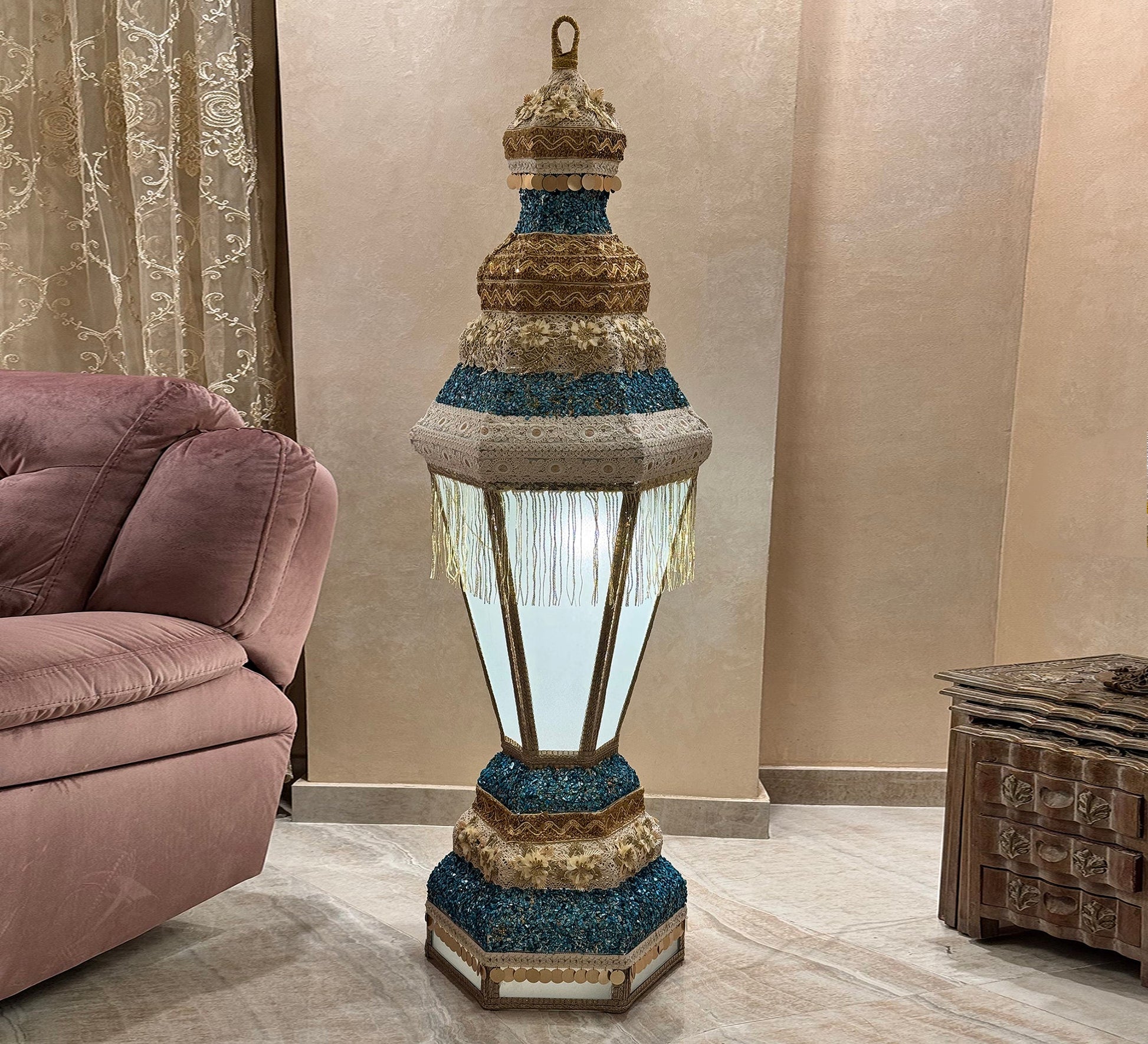 Handmade lantern for Ramadan atmosphere - Vitrine Furniture - Décor