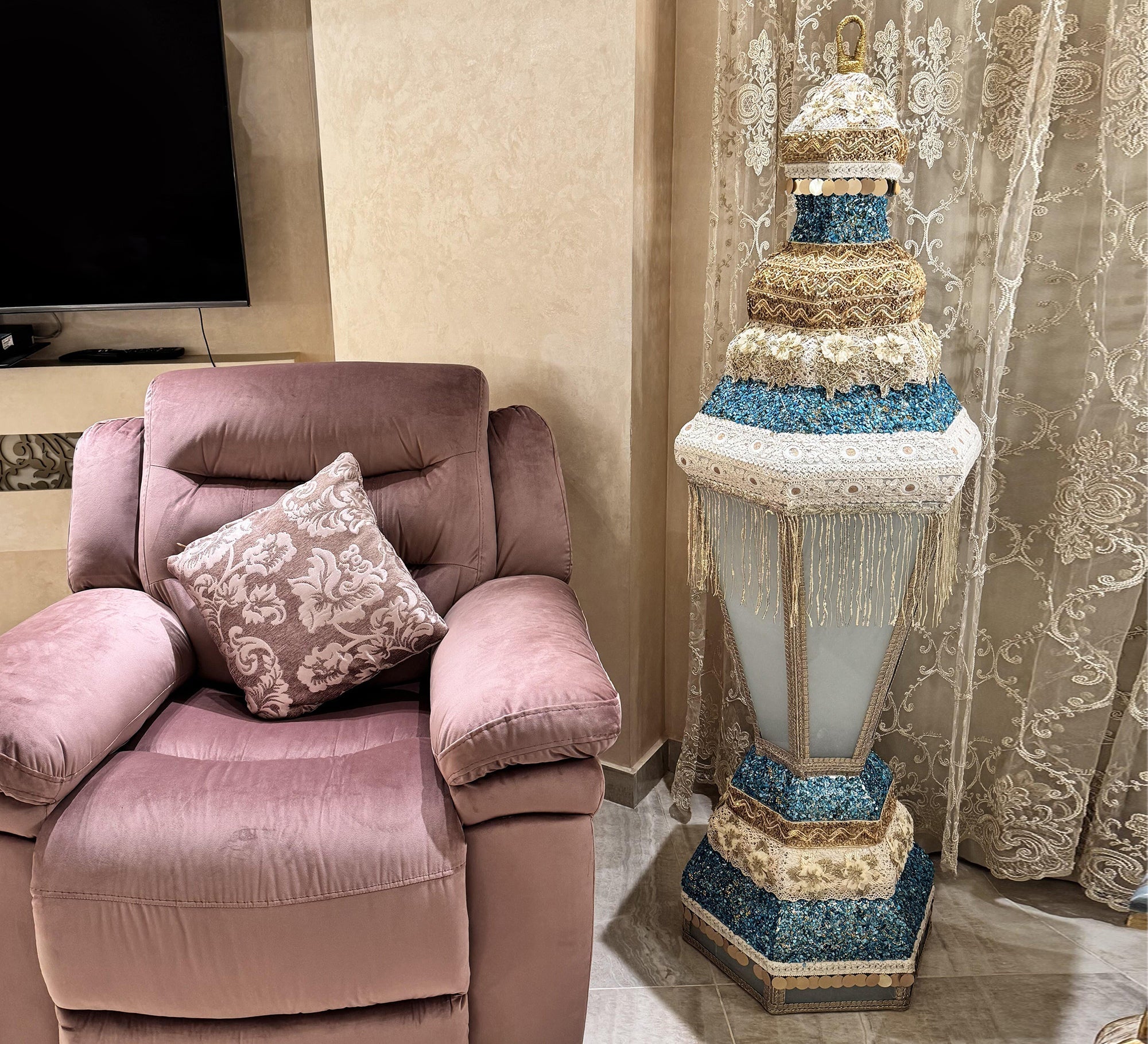 Handmade lantern for Ramadan atmosphere - Vitrine Furniture - Décor