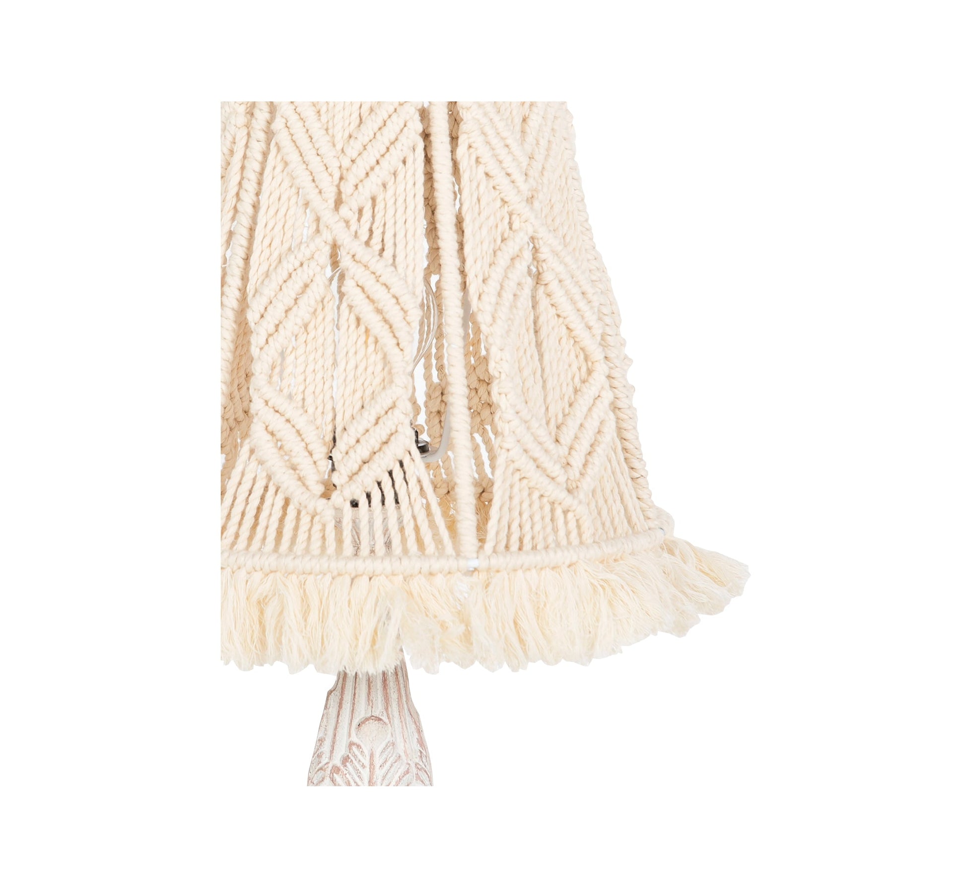 Handmade macrame lamp - Vitrine Furniture - Lighting