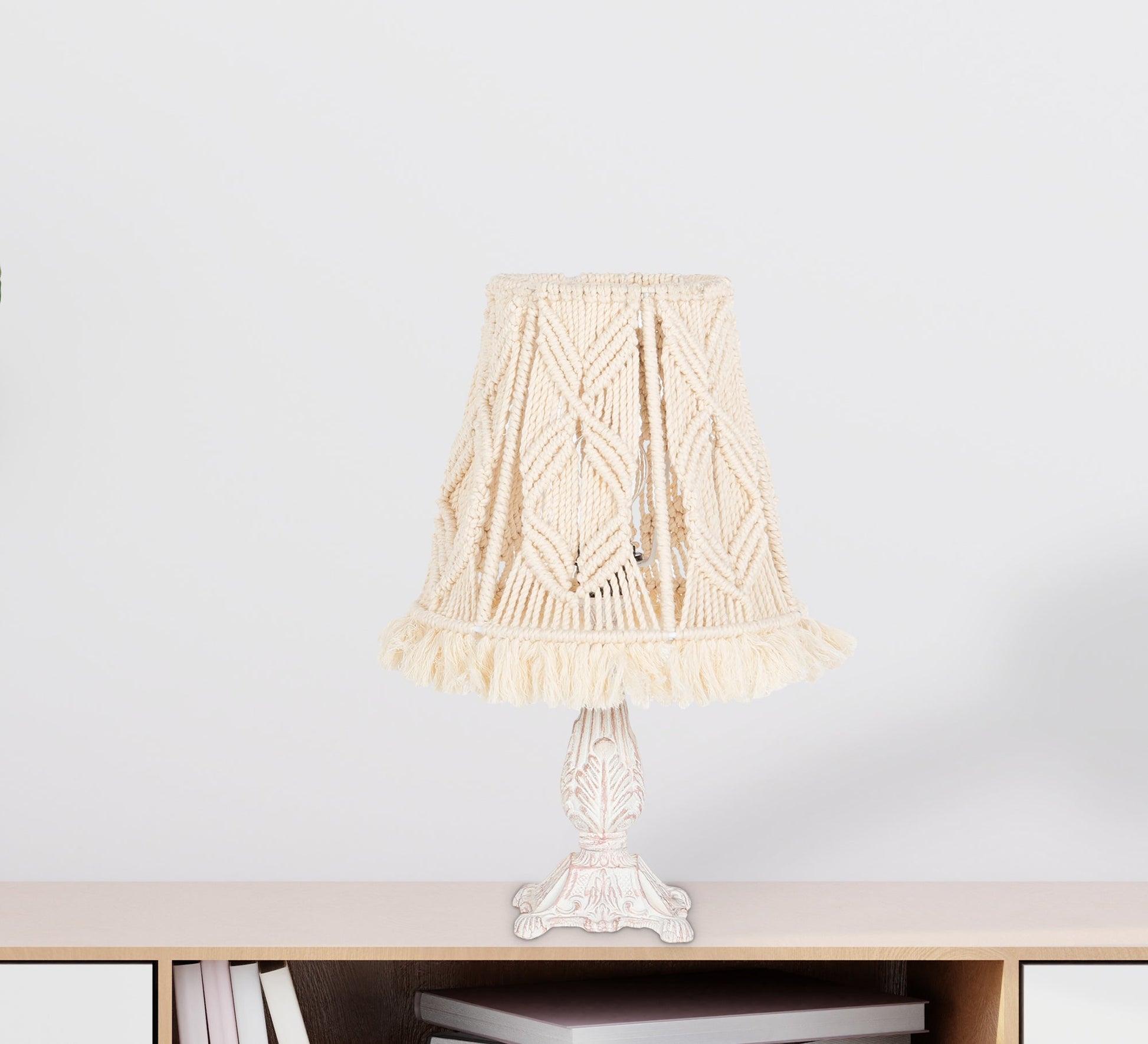 Handmade macrame lamp - Vitrine Furniture - Lighting