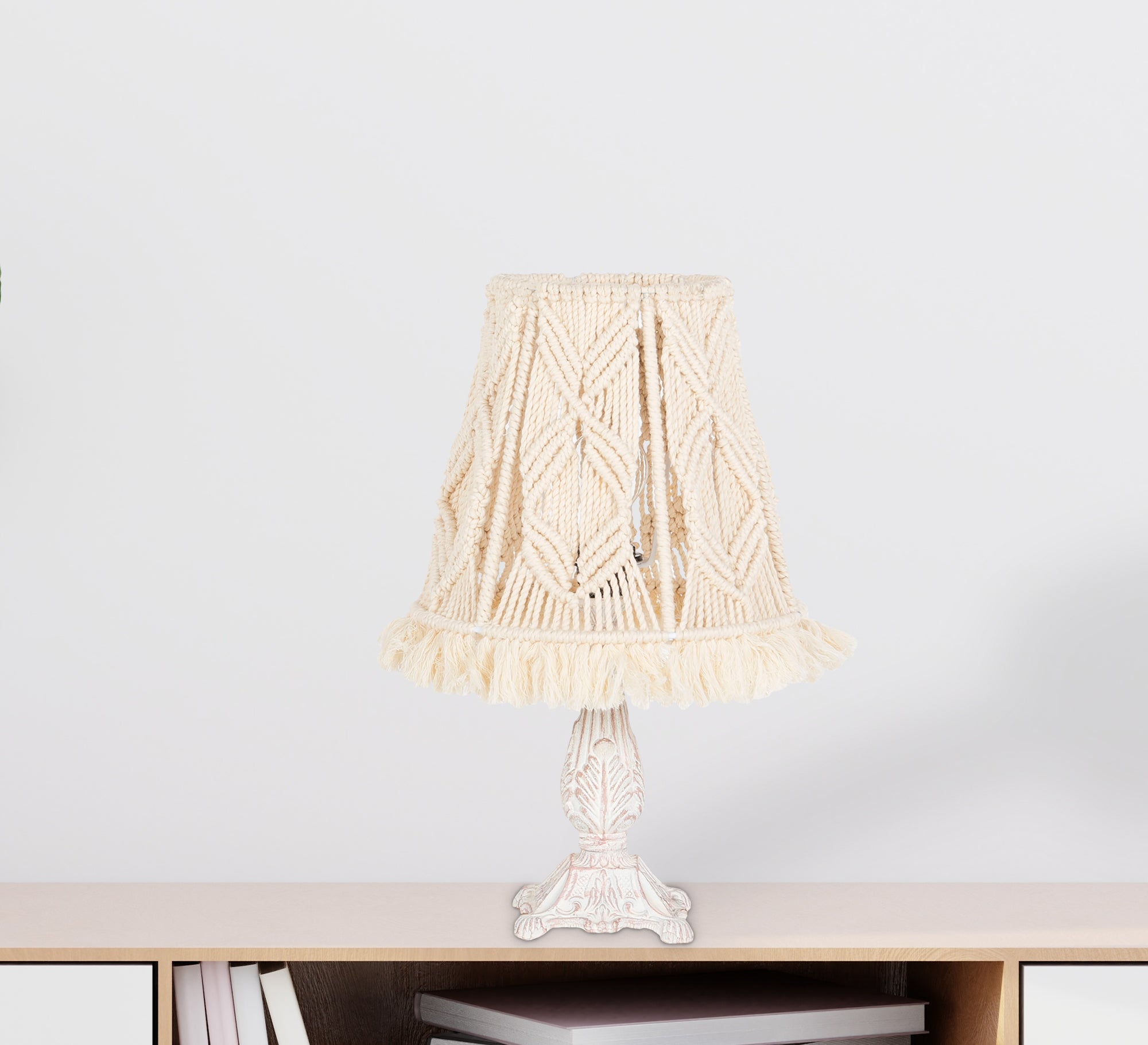Handmade macrame lamp - Vitrine Furniture - Lighting